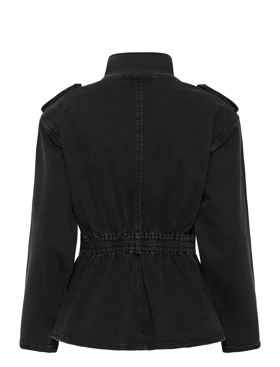 My Essential Wardrobe - Denim Jacket MWElodie 170 - denimjakker - black wash - 1