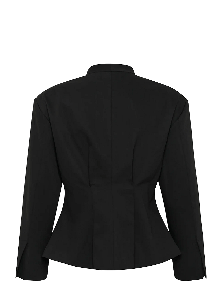 My Essential Wardrobe - MWEvelina Shaped Blazer - korte blazere - black - 1