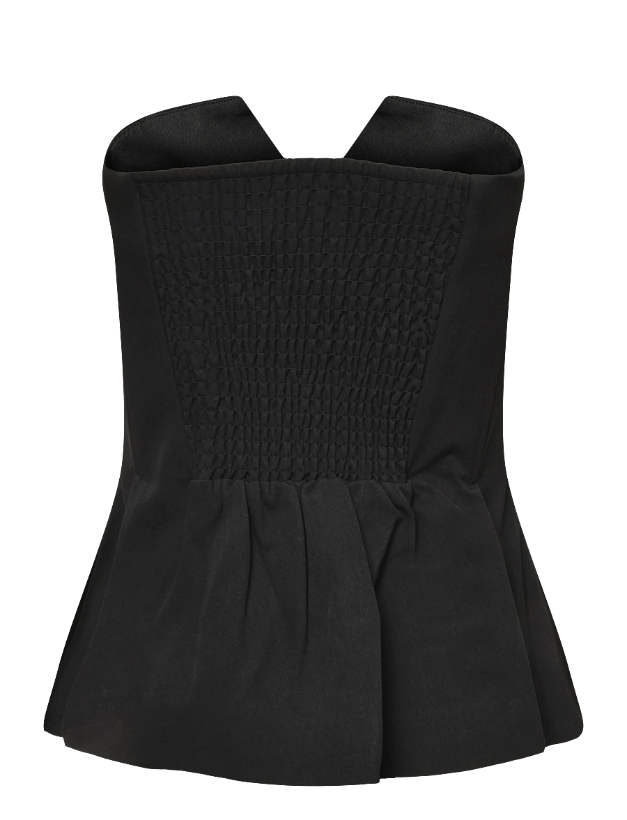 My Essential Wardrobe - MWEvelina Shaped Top - Ärmellose blusen - black - 1