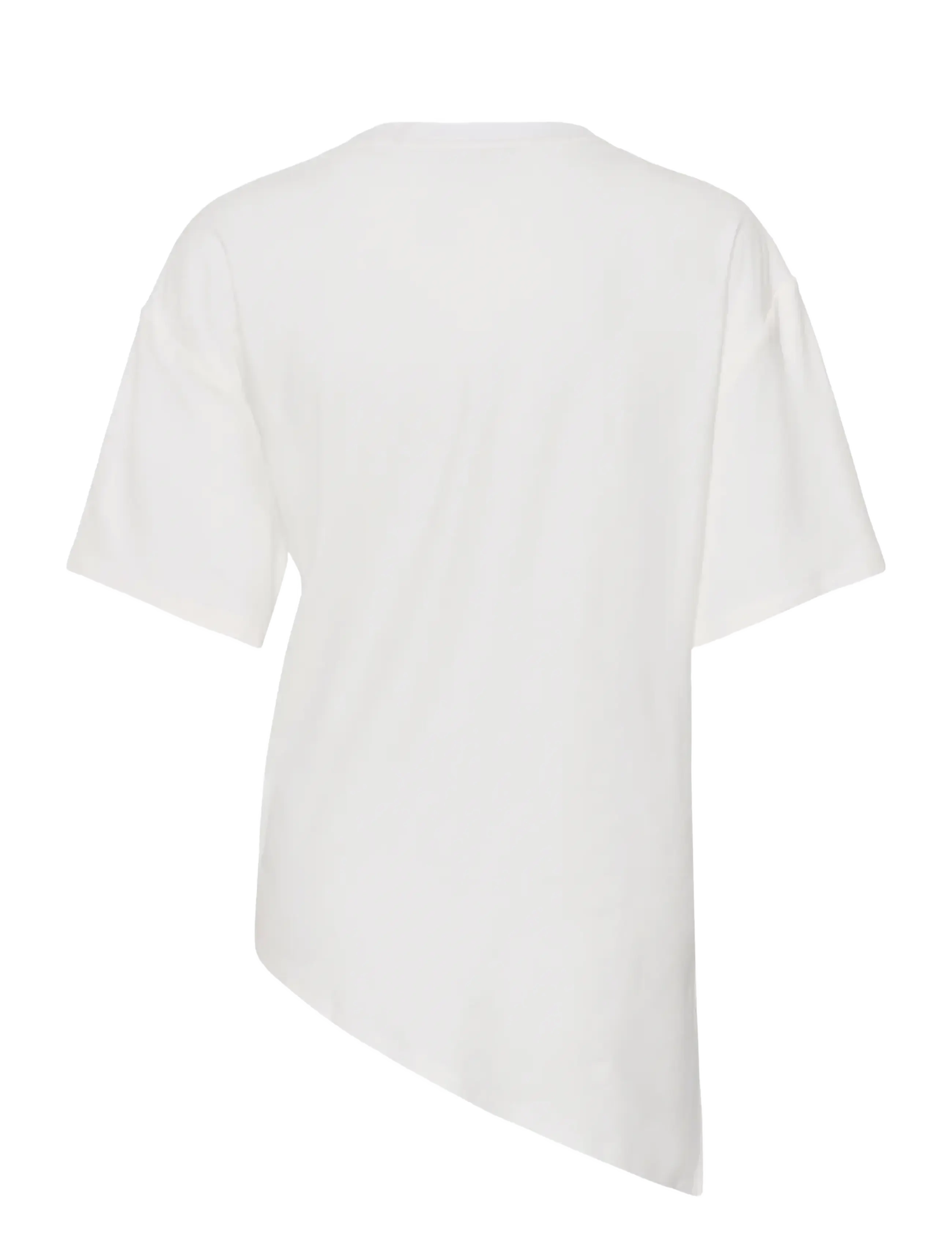 My Essential Wardrobe - MWNupti Drape Tee - snow white - 1