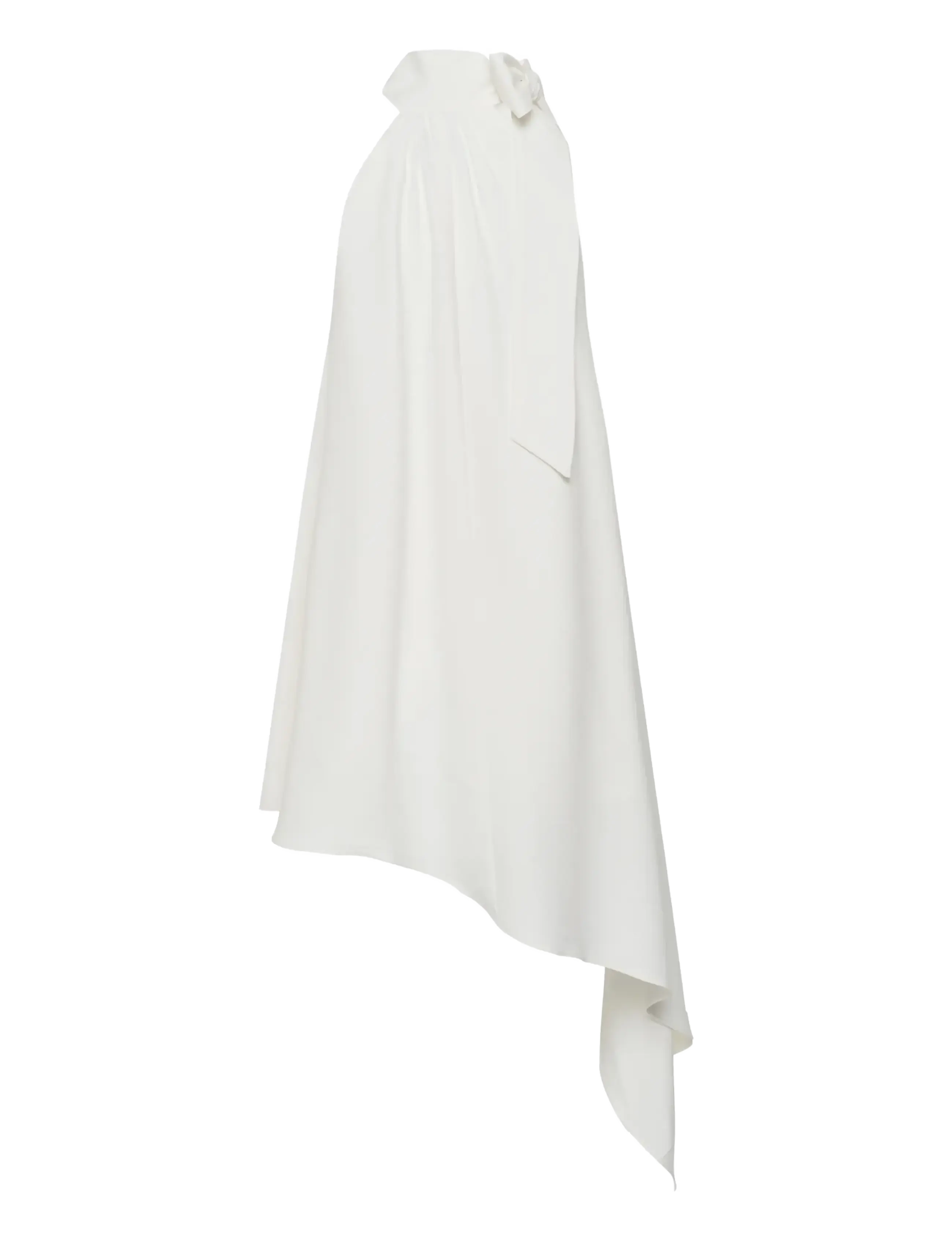 My Essential Wardrobe - MWMille Asymmetric Dress - snow white - 1