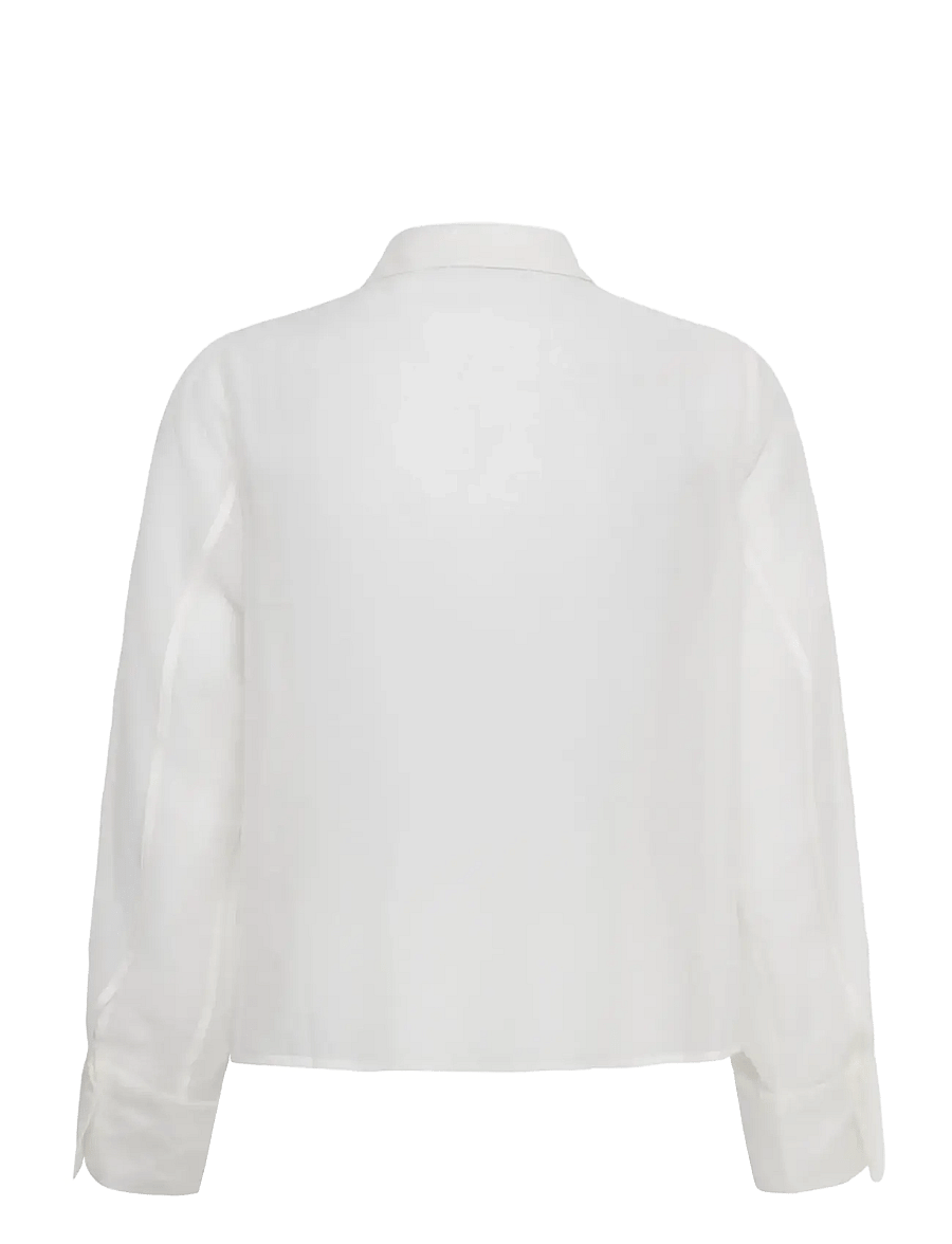My Essential Wardrobe - MWSmilla Short Shirt - snow white - 1