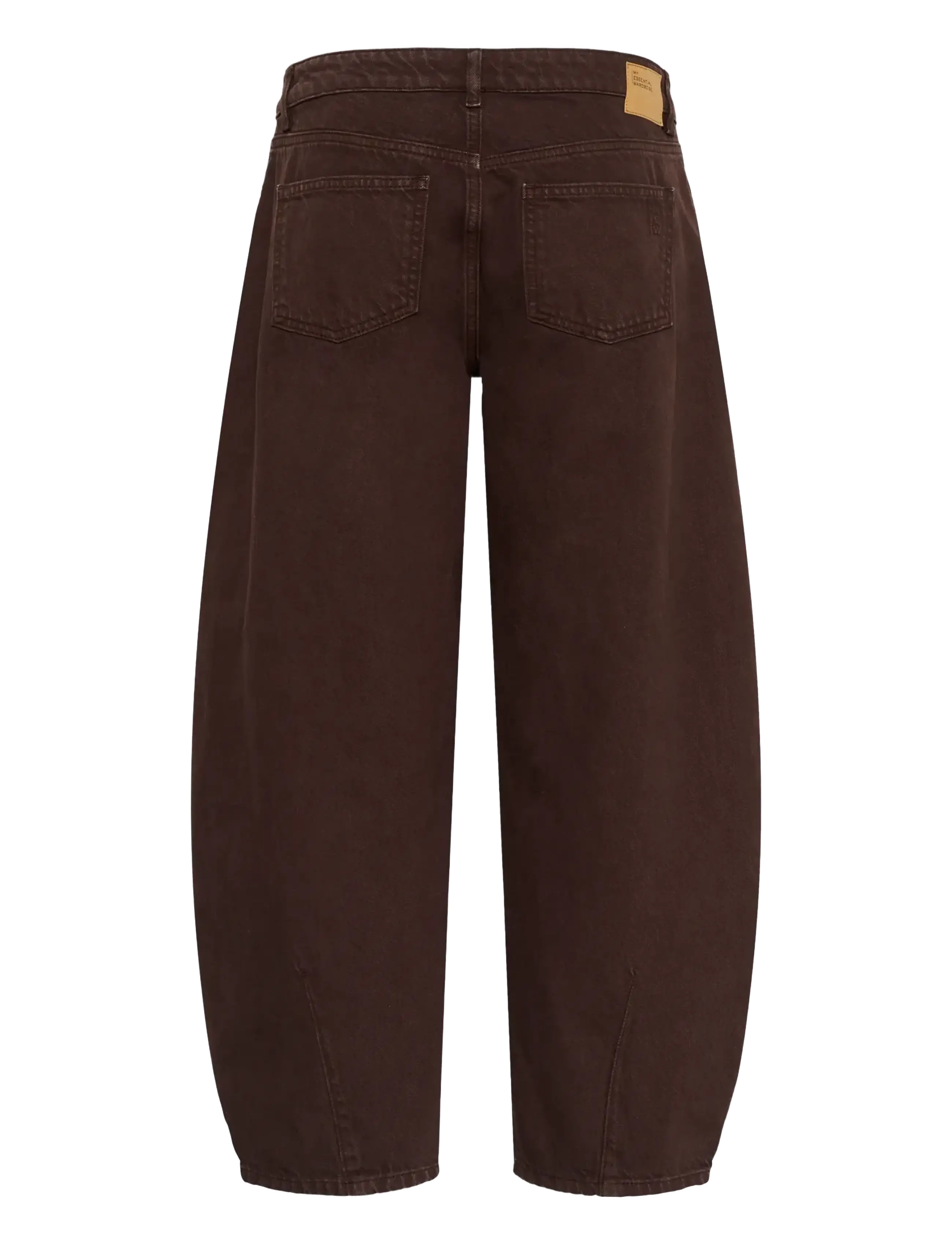 My Essential Wardrobe - Jeans Barrel MWLucy 175 - barrel-teksad - plum washed denim - 1