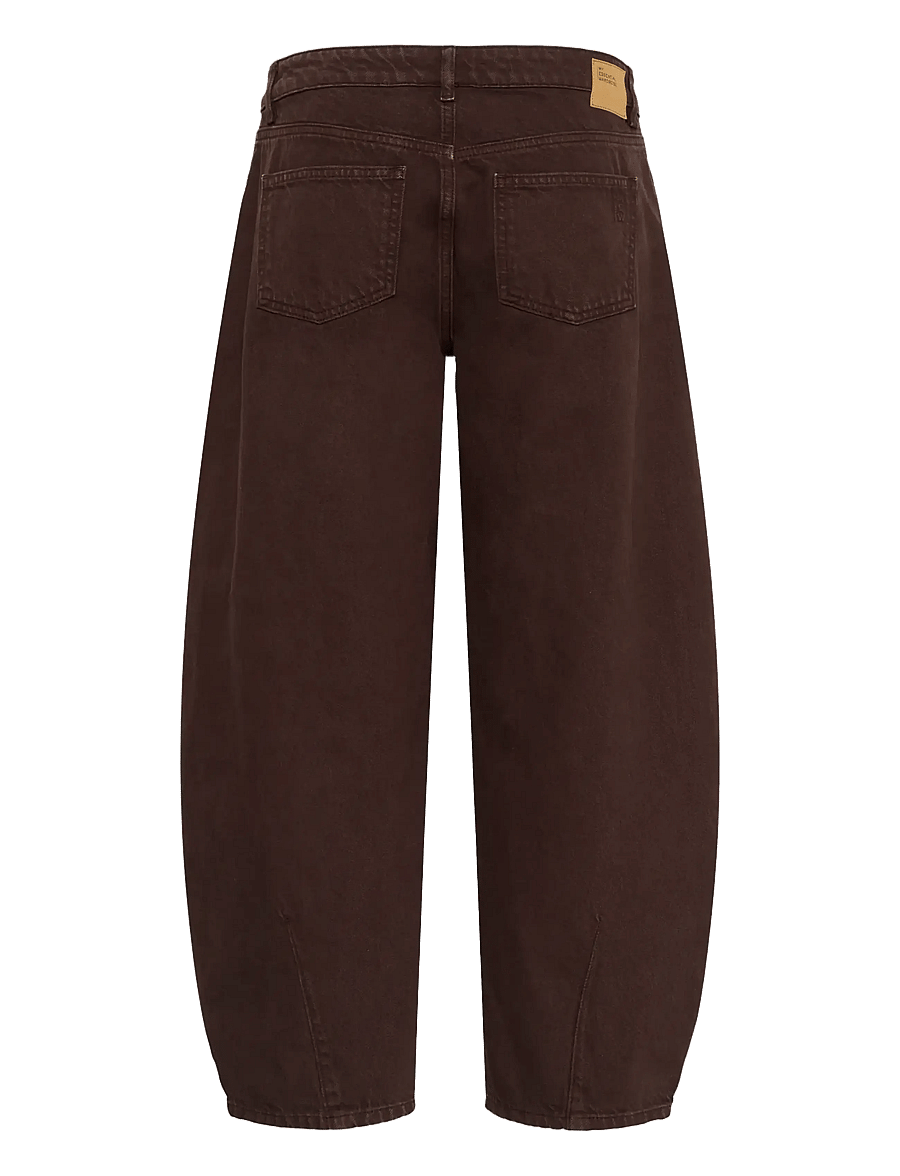 My Essential Wardrobe - Jeans Barrel MWLucy 175 - barrel-teksad - plum washed denim - 1