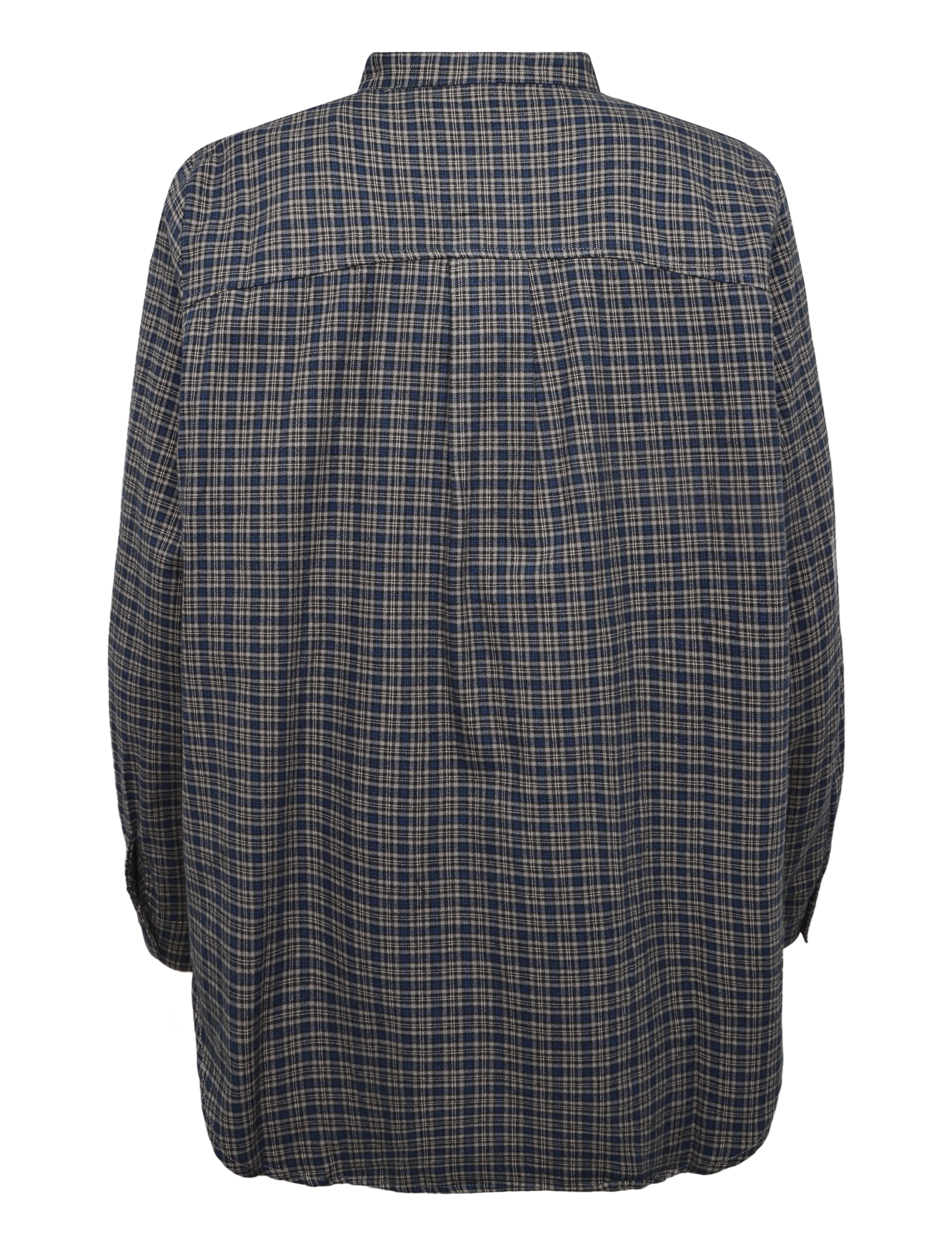 My Essential Wardrobe - MWLennie Shirt - langärmlige hemden - dark sapphire blue check - 1