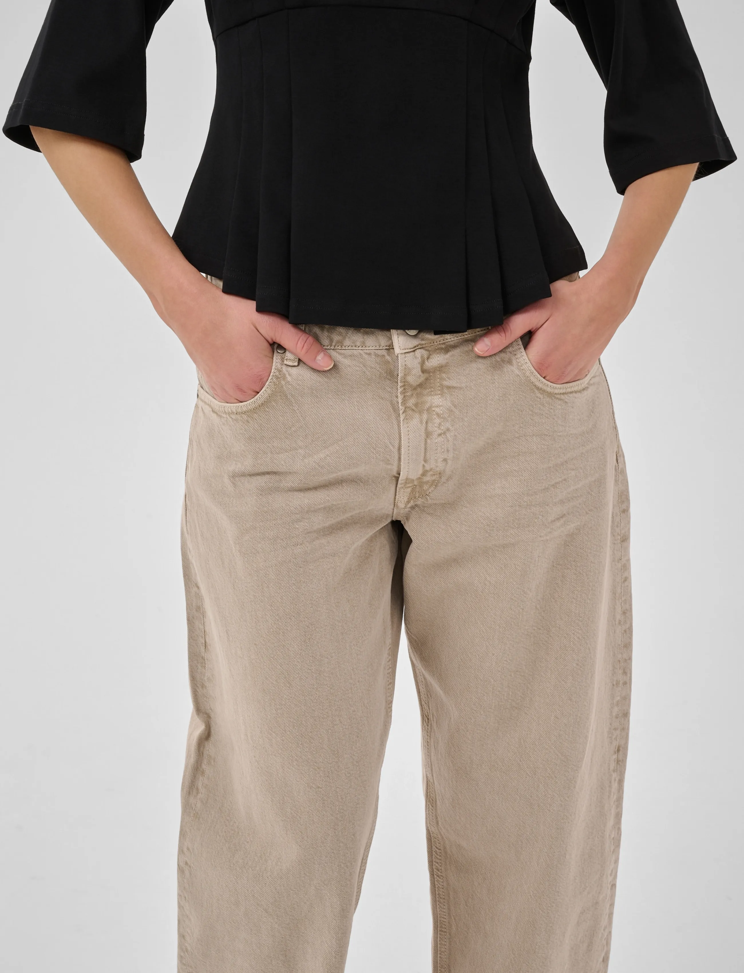 My Essential Wardrobe - MWBaloo 175 High Barrel - silver sage washed - 5