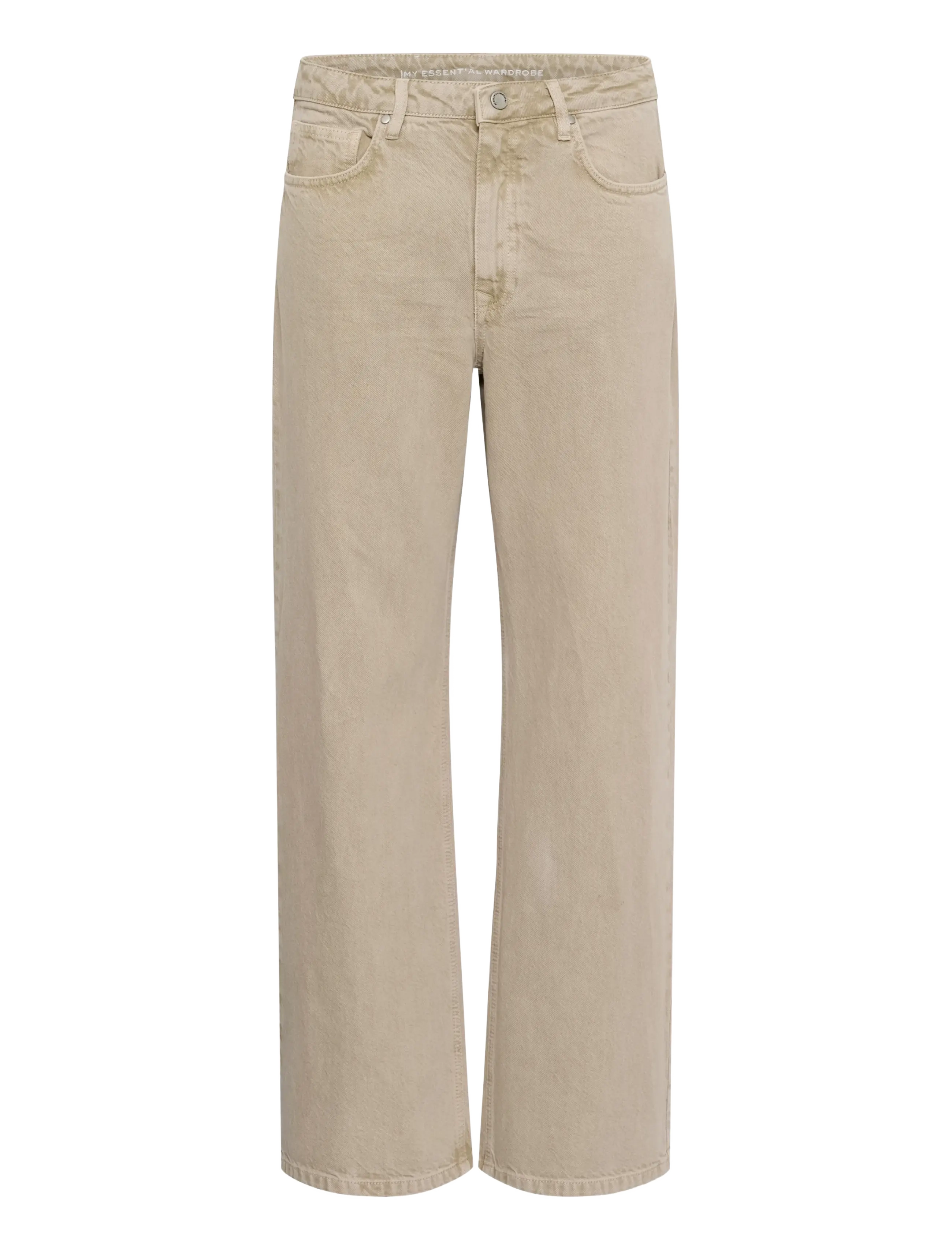My Essential Wardrobe MWLouis 175 High Wide - Jeans - SILVER SAGE WASHED / beige