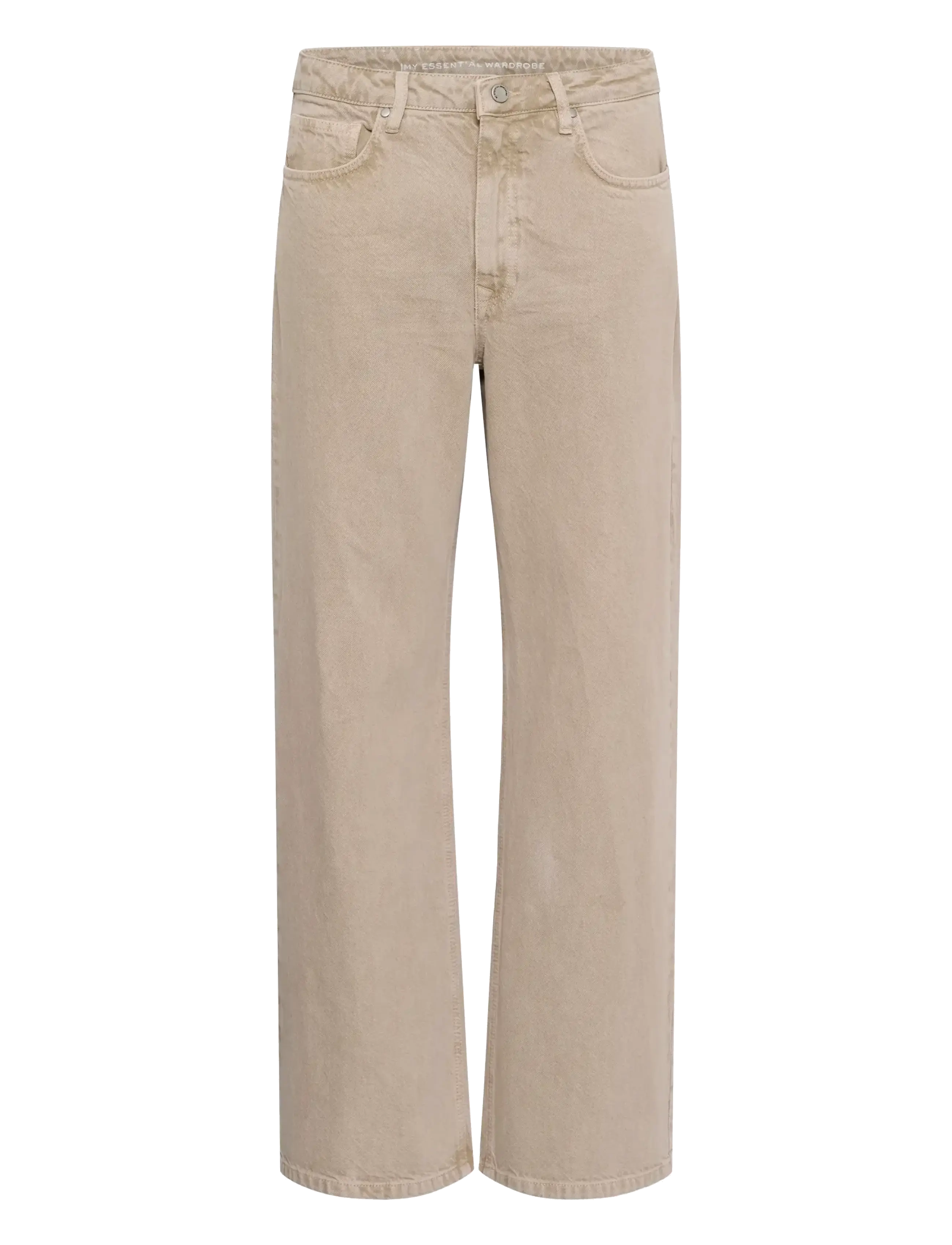 My Essential Wardrobe MWLouis 175 High Wide - Jeansmode - SILVER SAGE WASHED / beige