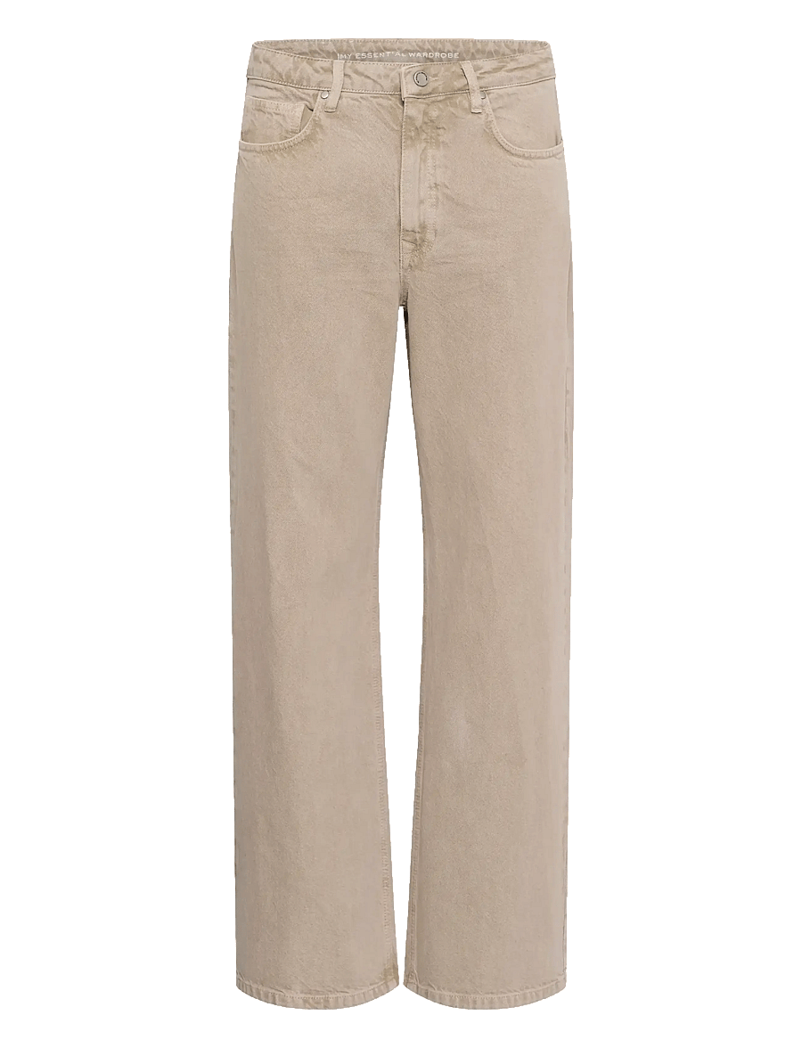 My Essential Wardrobe - Jeans Wide MWLouis 175 - hosen mit weitem bein - silver sage washed - 0
