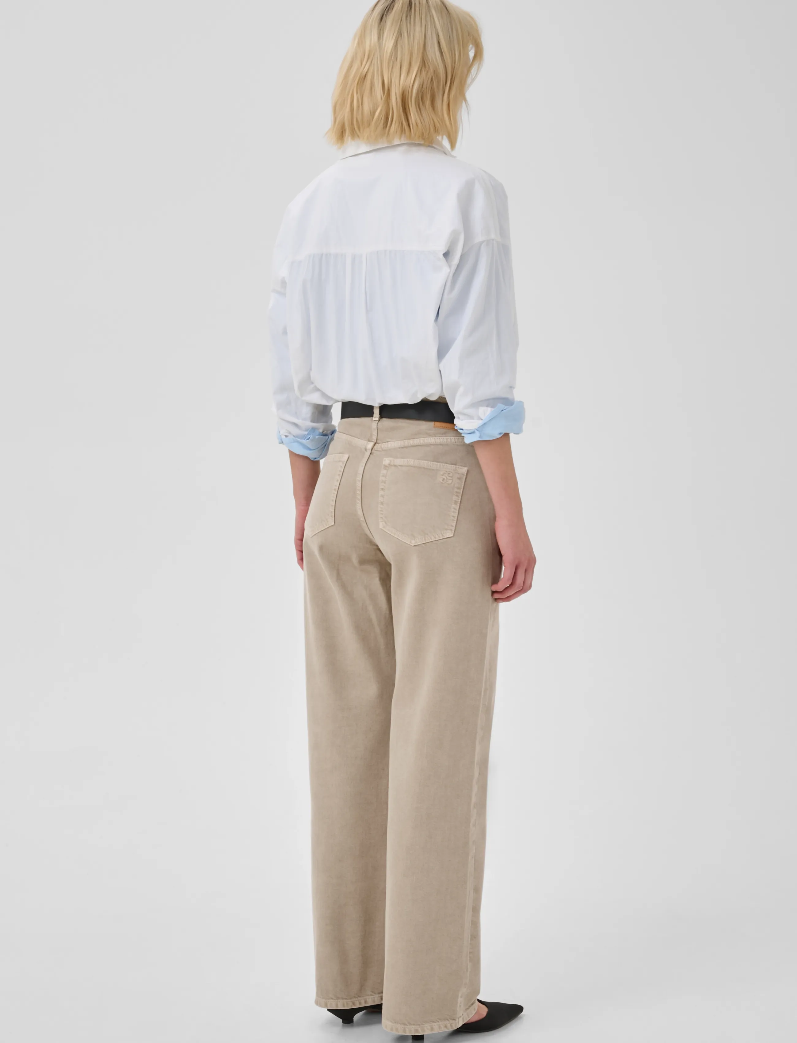 My Essential Wardrobe - MWLouis 175 High Wide - herbstersparnisse - silver sage washed - 4