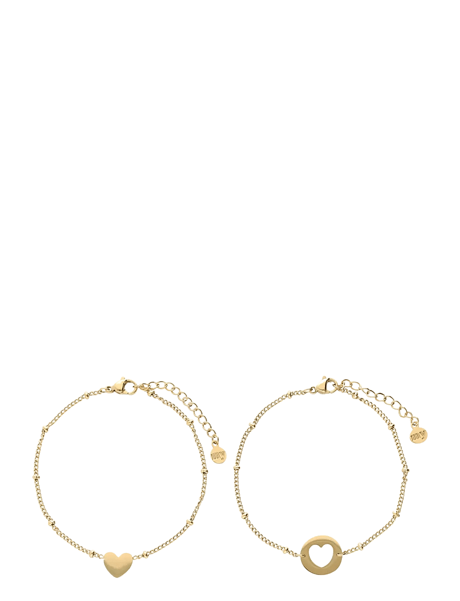 My Jewellery - Bracelet Mother & Daughter - kædearmbånd - gold - 0
