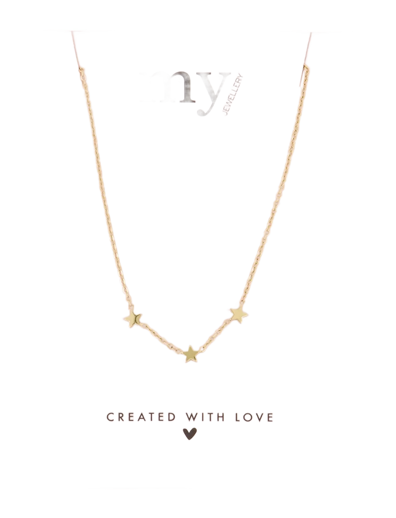 My Jewellery - Necklace three stars - gold - 2