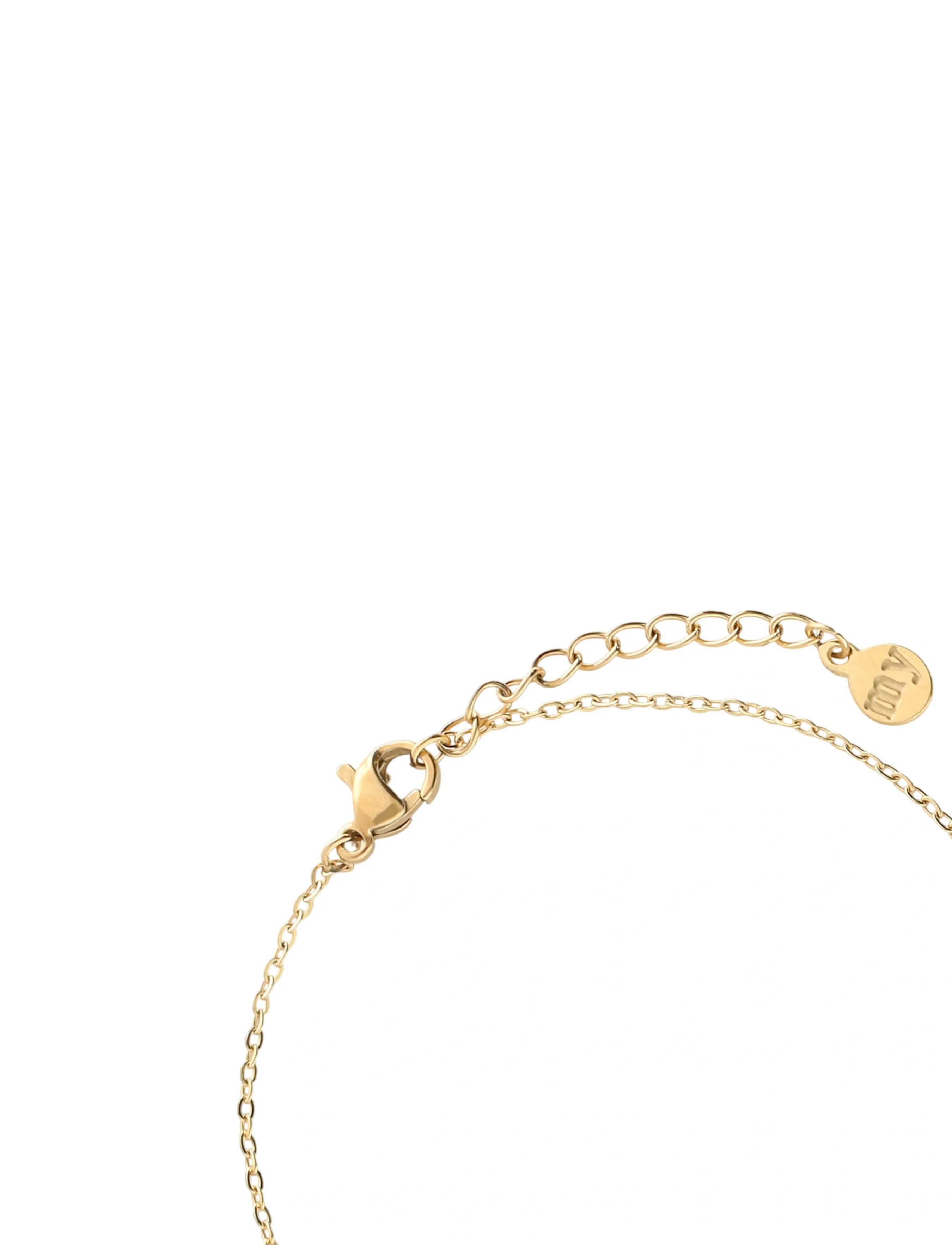 My Jewellery - Bracelet with three hearts graduation - gold - 1