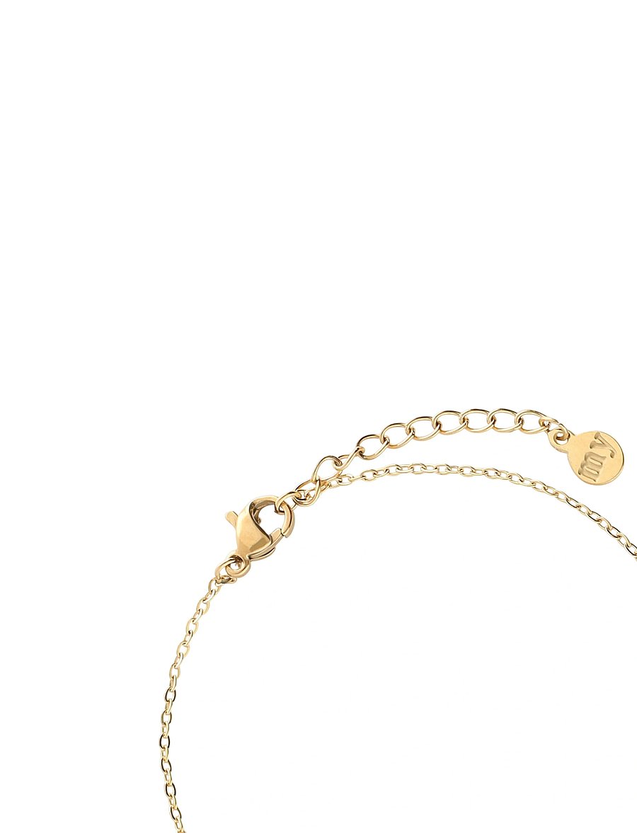 My Jewellery - Bracelet with three hearts graduation - grandinėlės ant rankos - gold - 1