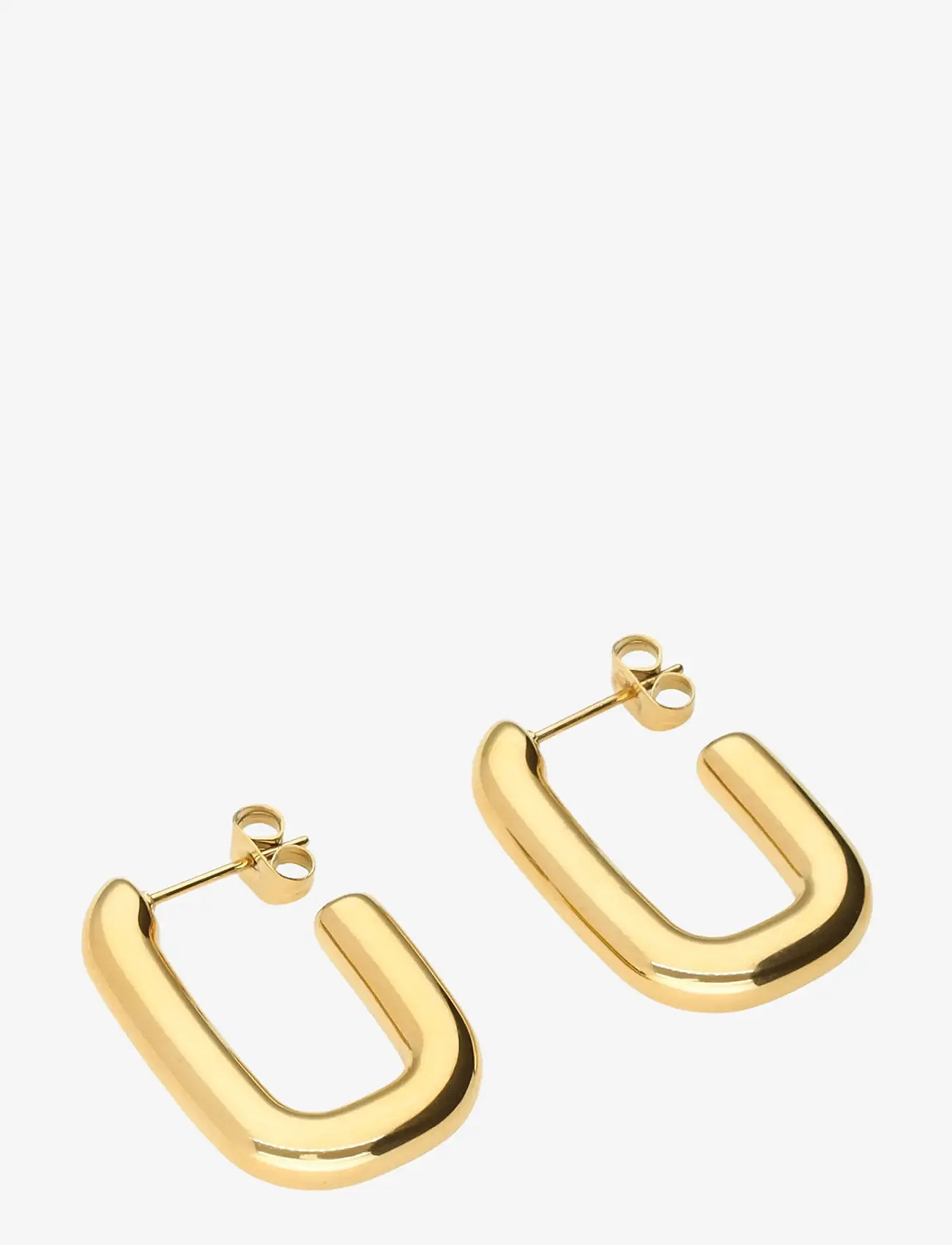 My Jewellery - Earrings rectangular - creoler & hoops - gold - 1