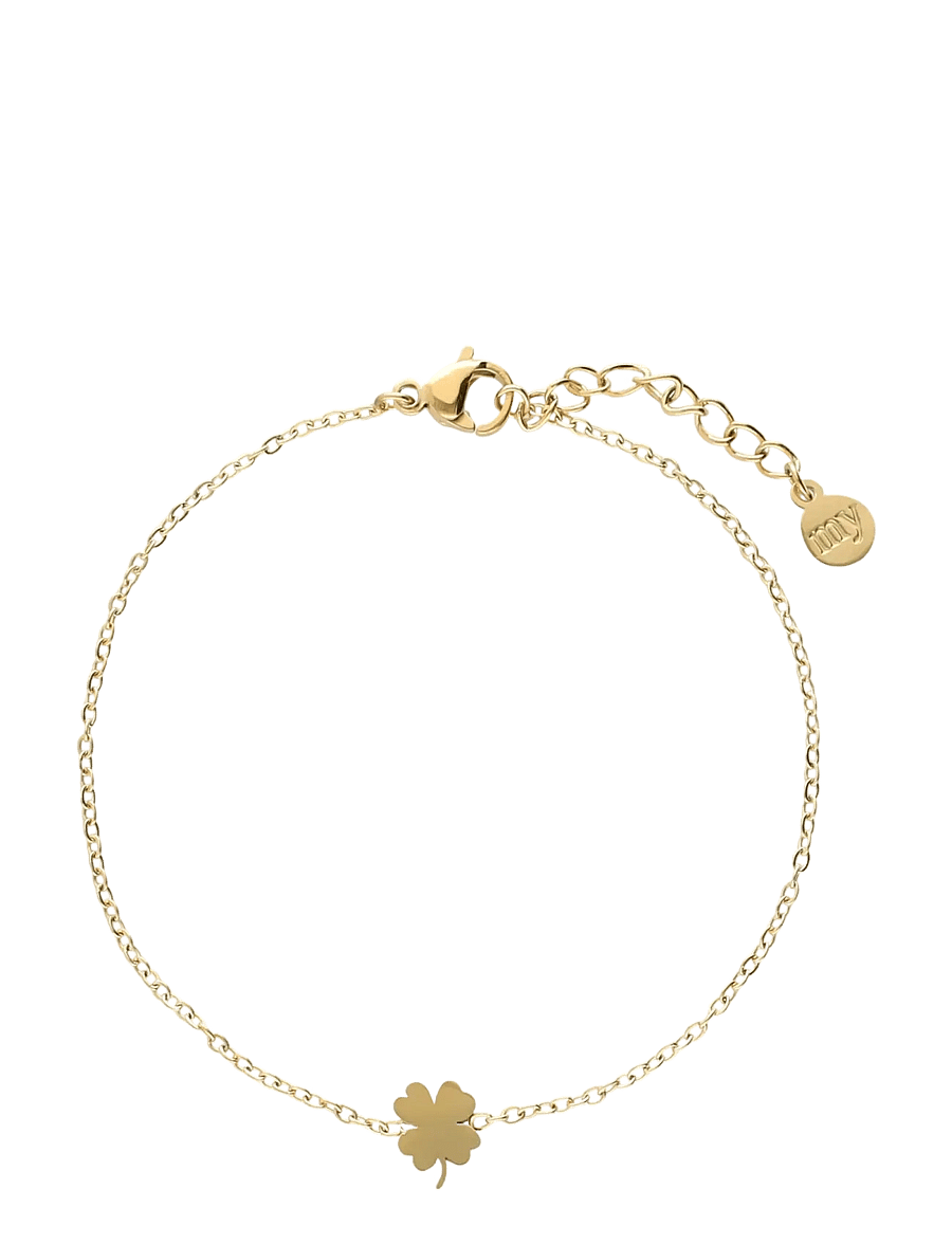 My Jewellery - Bracelet clover - kettenarmbänder - gold - 1