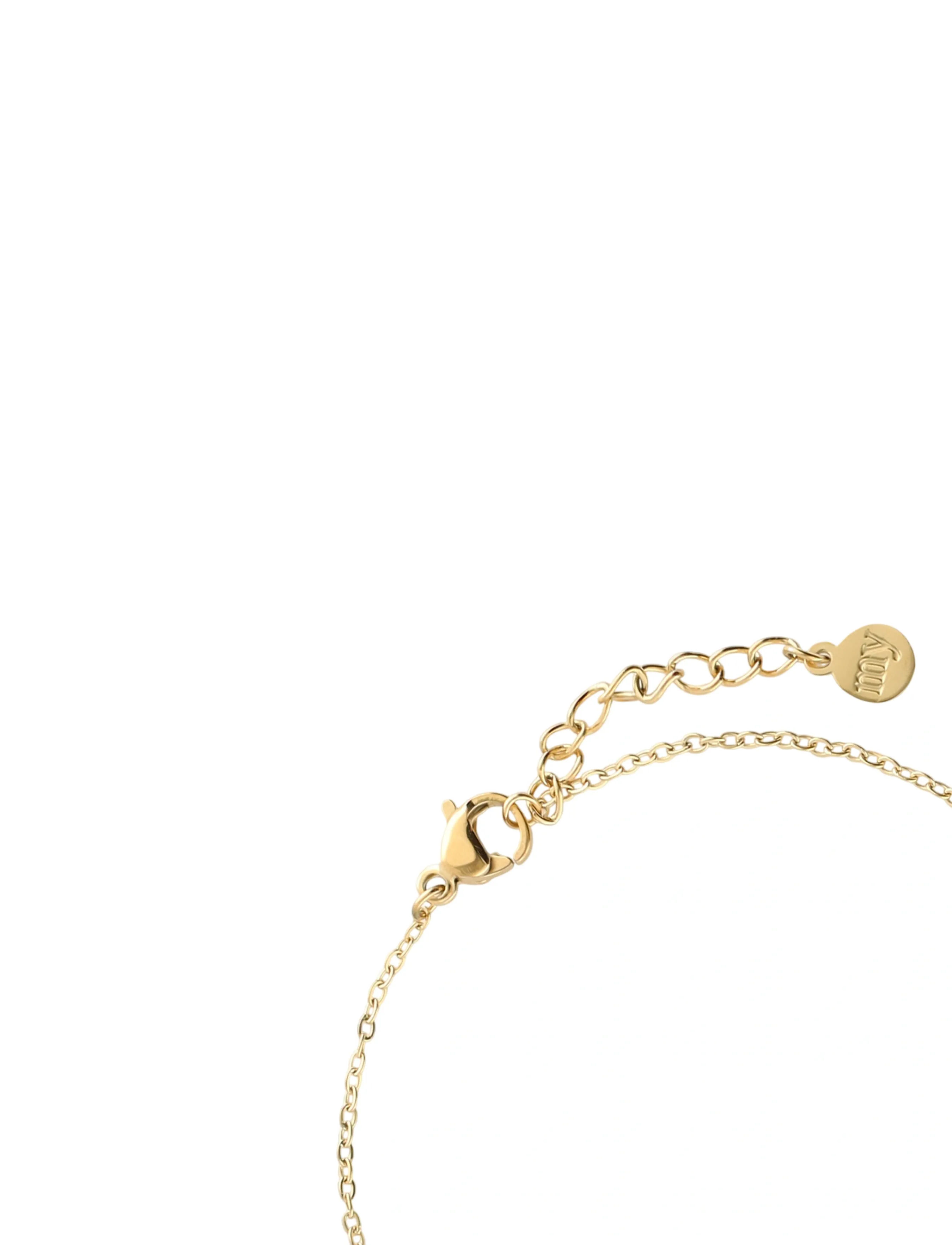 My Jewellery - Bracelet clover - kedjearmband - gold - 3