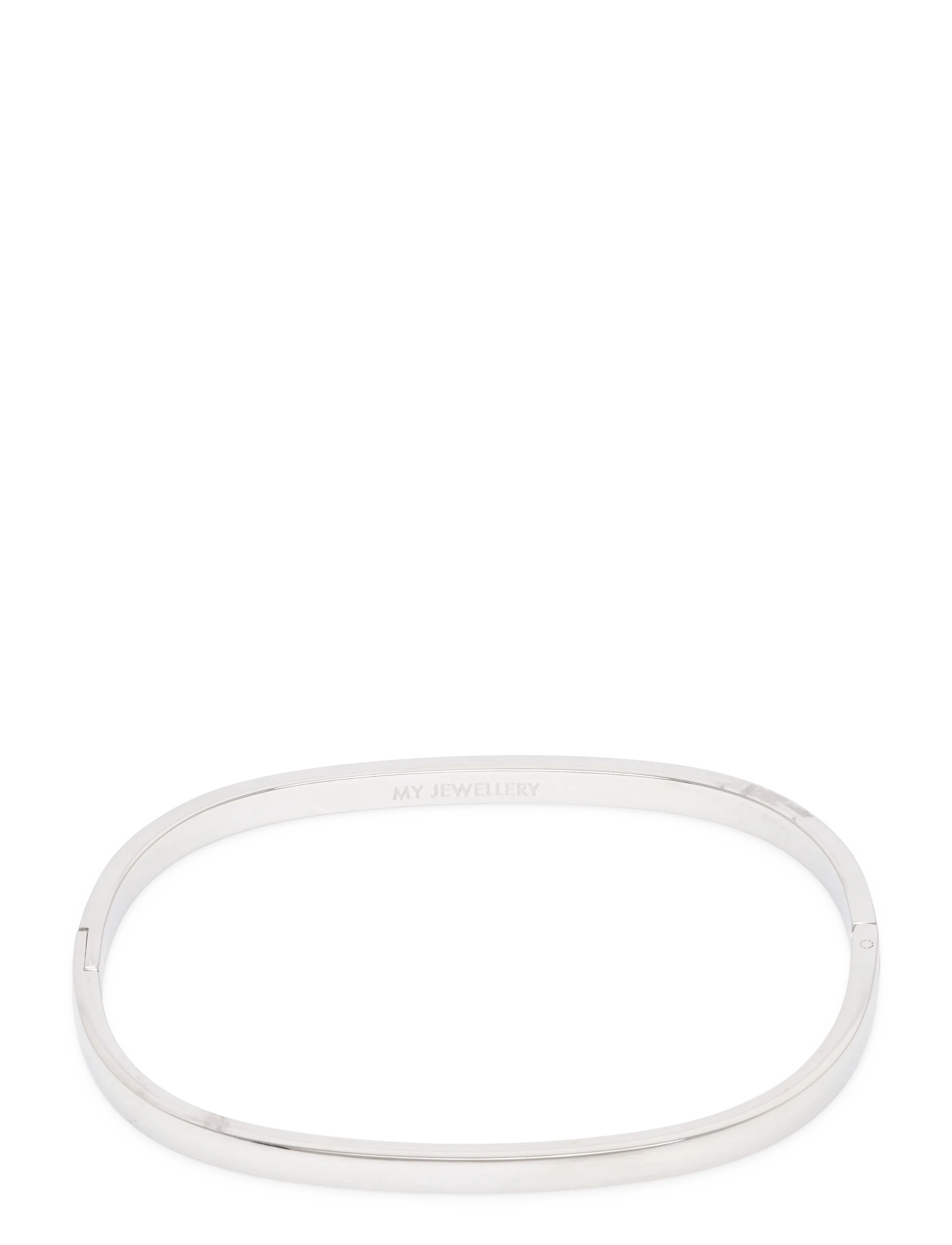 My Jewellery Bangle rectangular narrow - My Jewellery - SILVER / silver