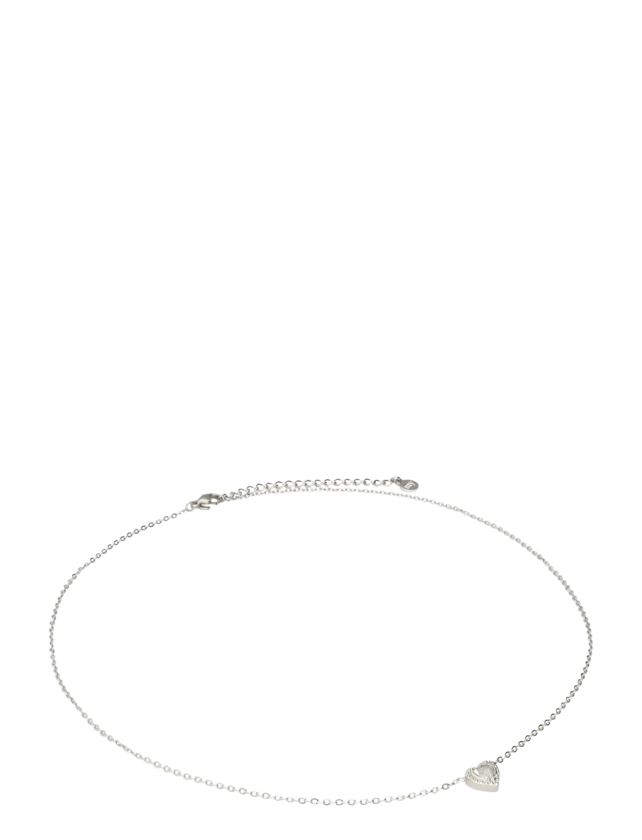 My Jewellery - Necklace heart rhinestones - colliers chaîne - silver - 2
