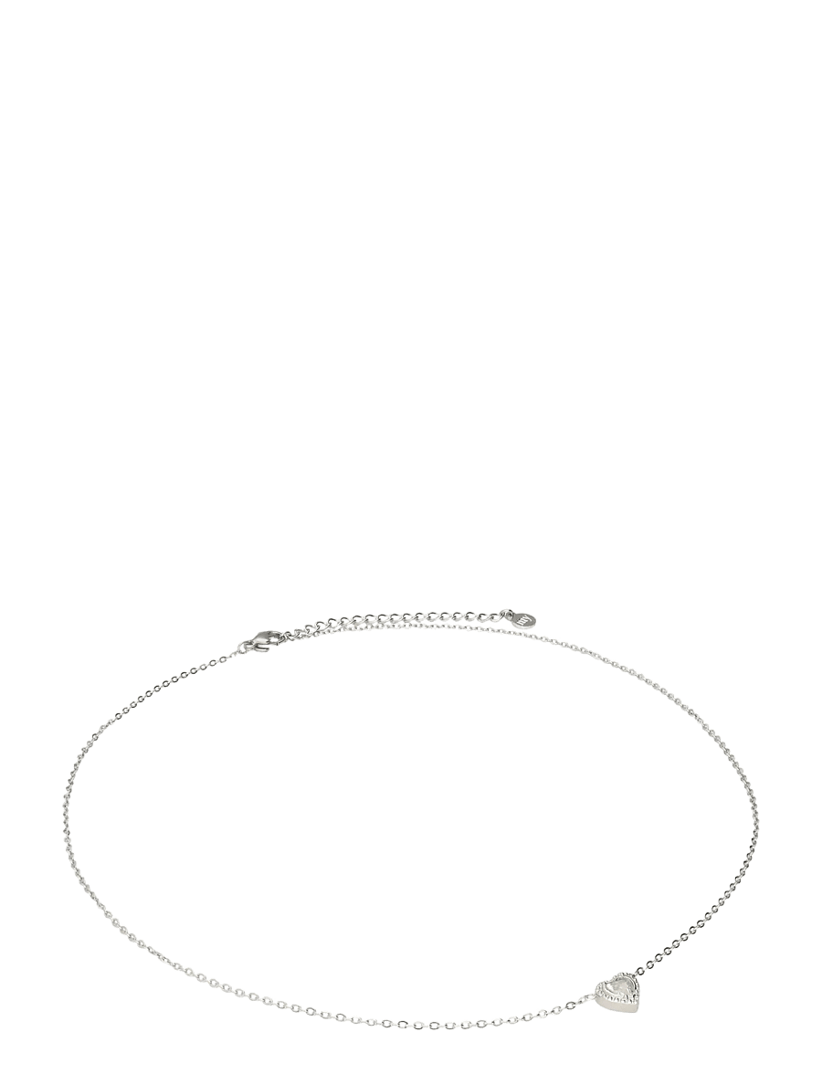 My Jewellery - Necklace heart rhinestones - kaelaketid - silver - 2