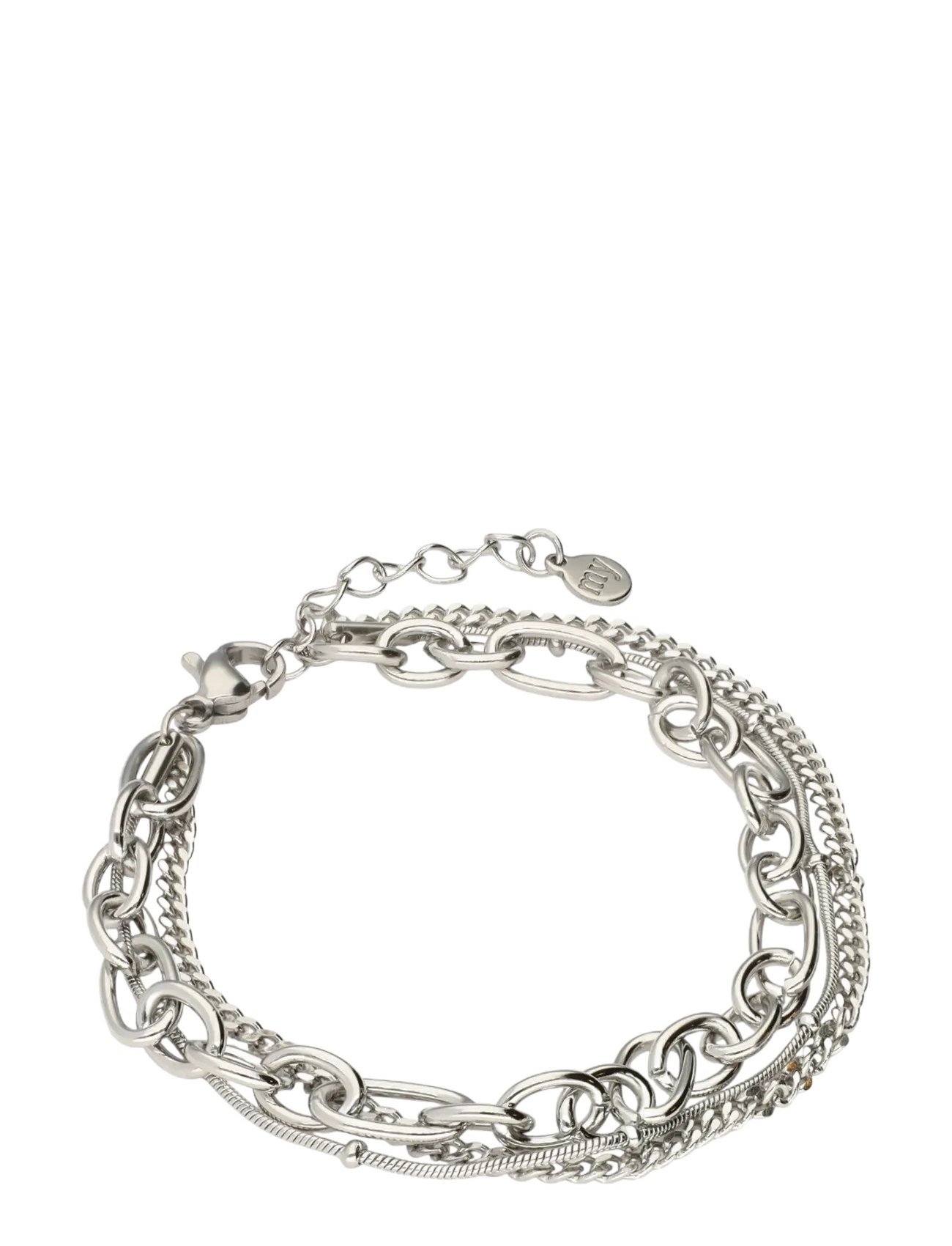 My Jewellery Bracelet three-layer balls - Festtøj - SILVER / silver