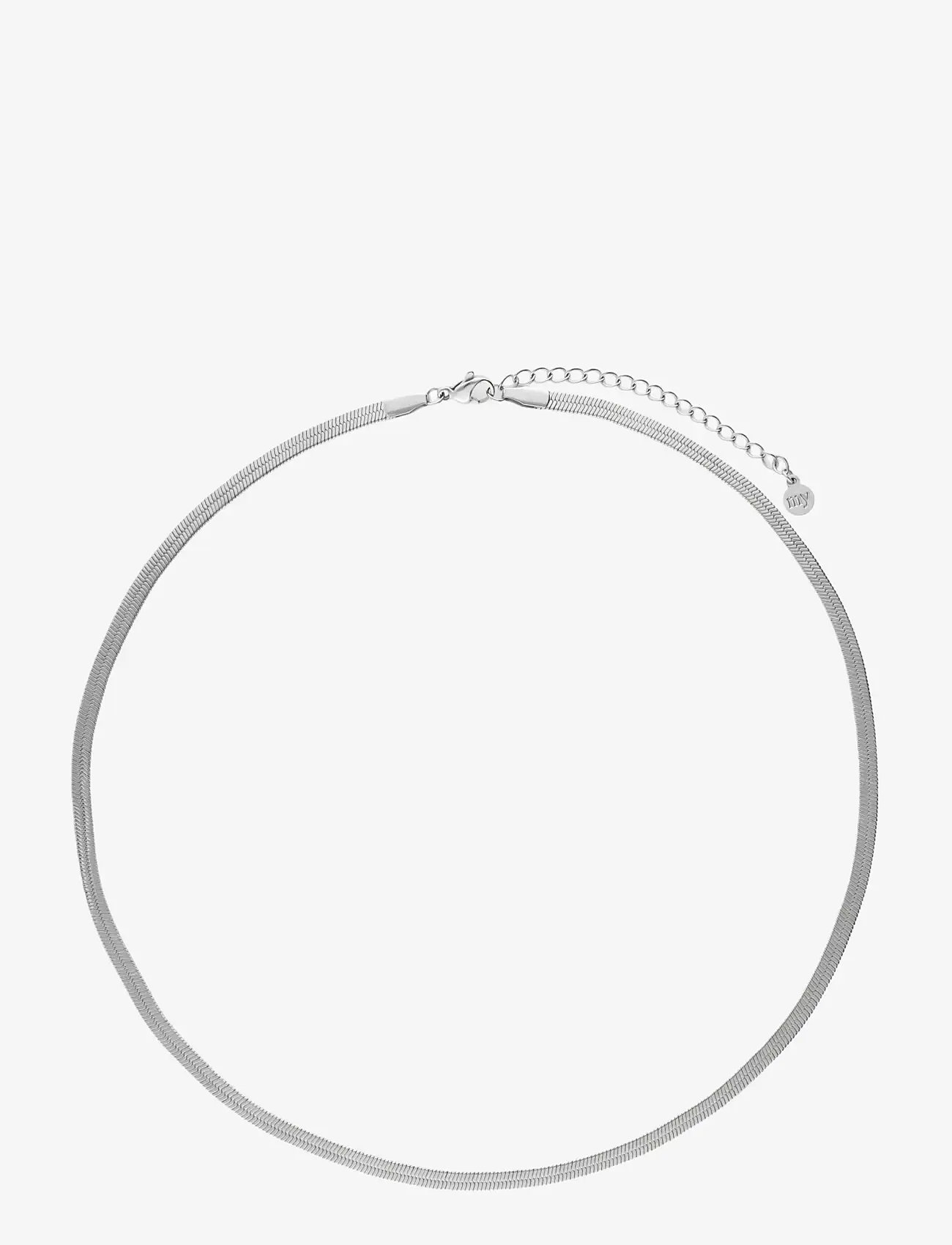 My Jewellery - Flat link chain thin - chain necklaces - silver - 1