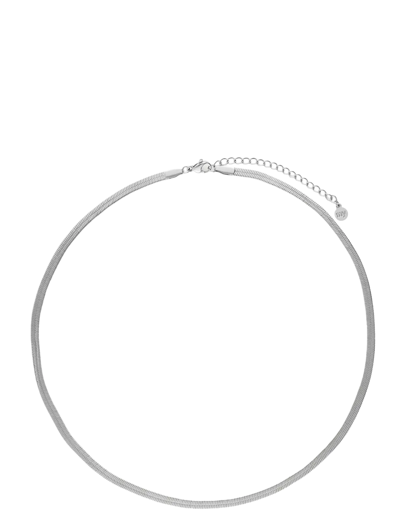My Jewellery Flat link chain thin - Smykker - SILVER / silver