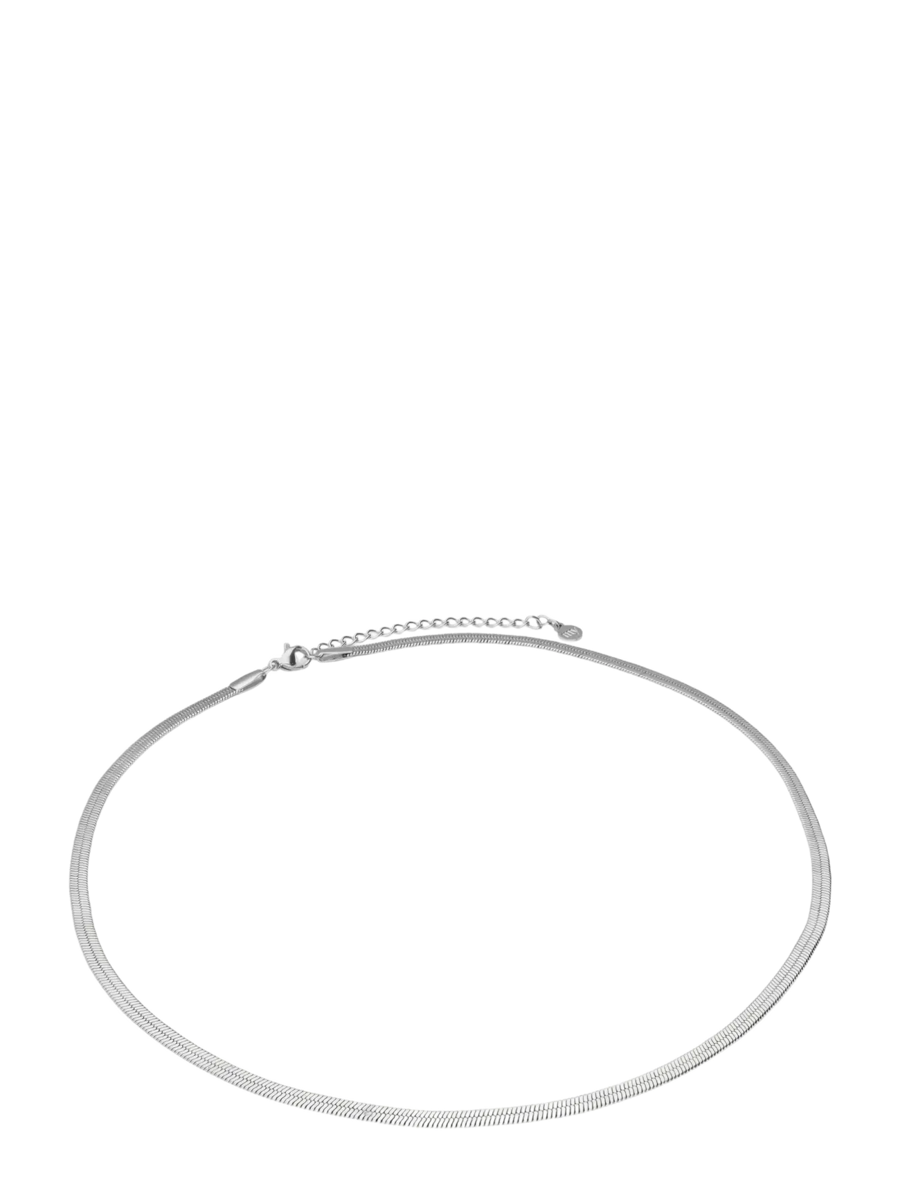 My Jewellery - Flat link chain thin - halskæder - silver - 2