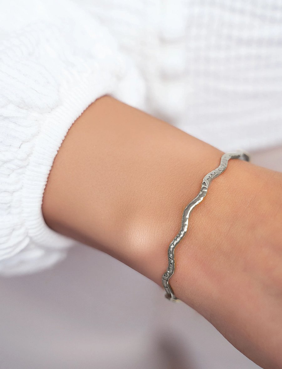 My Jewellery - Mix bangle golf - standžios apyrankės - silver - 3