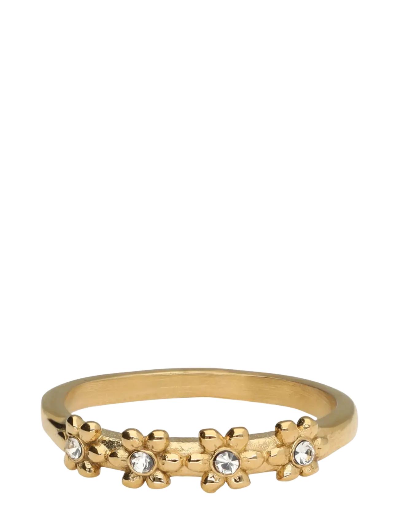 My Jewellery Ring flowers with stone - My Jewellery - GOLD / gold