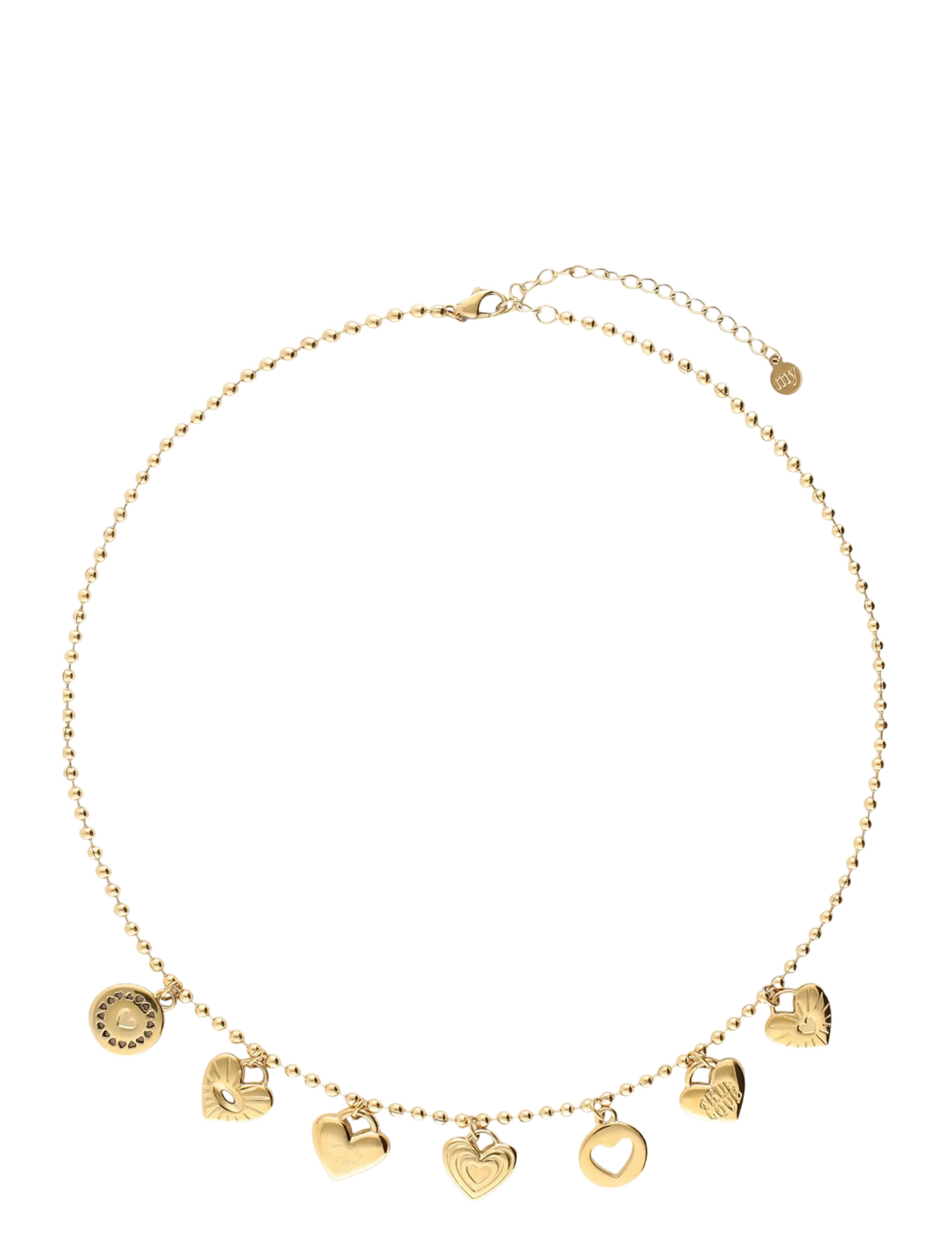 My Jewellery Necklace candy couture charms - Festtøj - GOLD / gold