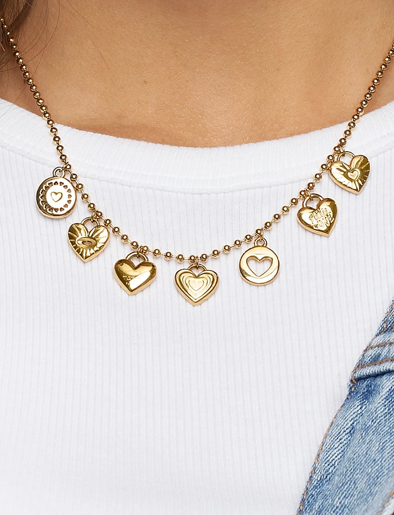 My Jewellery - Necklace candy couture charms - statement halskæder - gold - 0