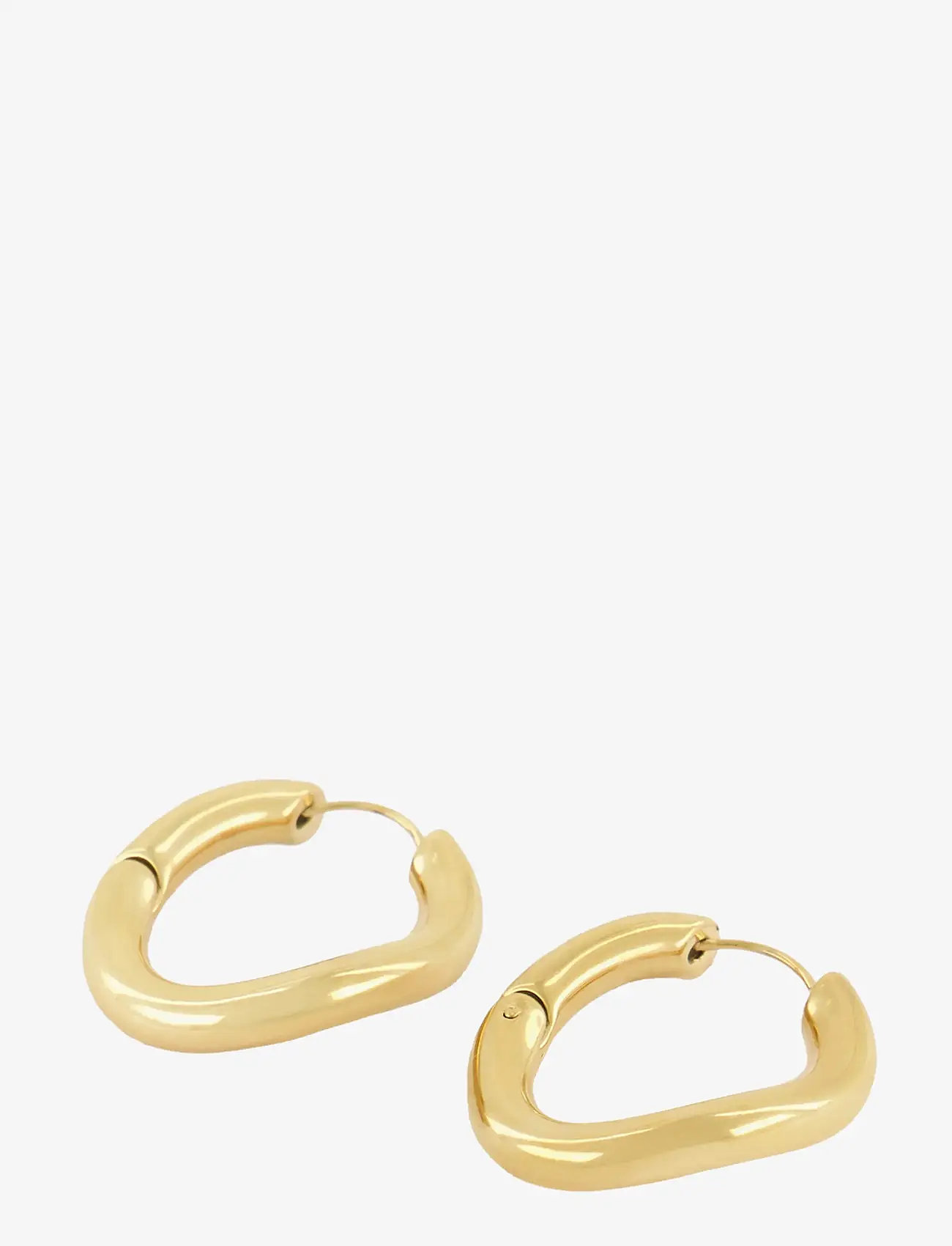 My Jewellery - Earrings Chunky chain hoops - kreolen - gold - 2