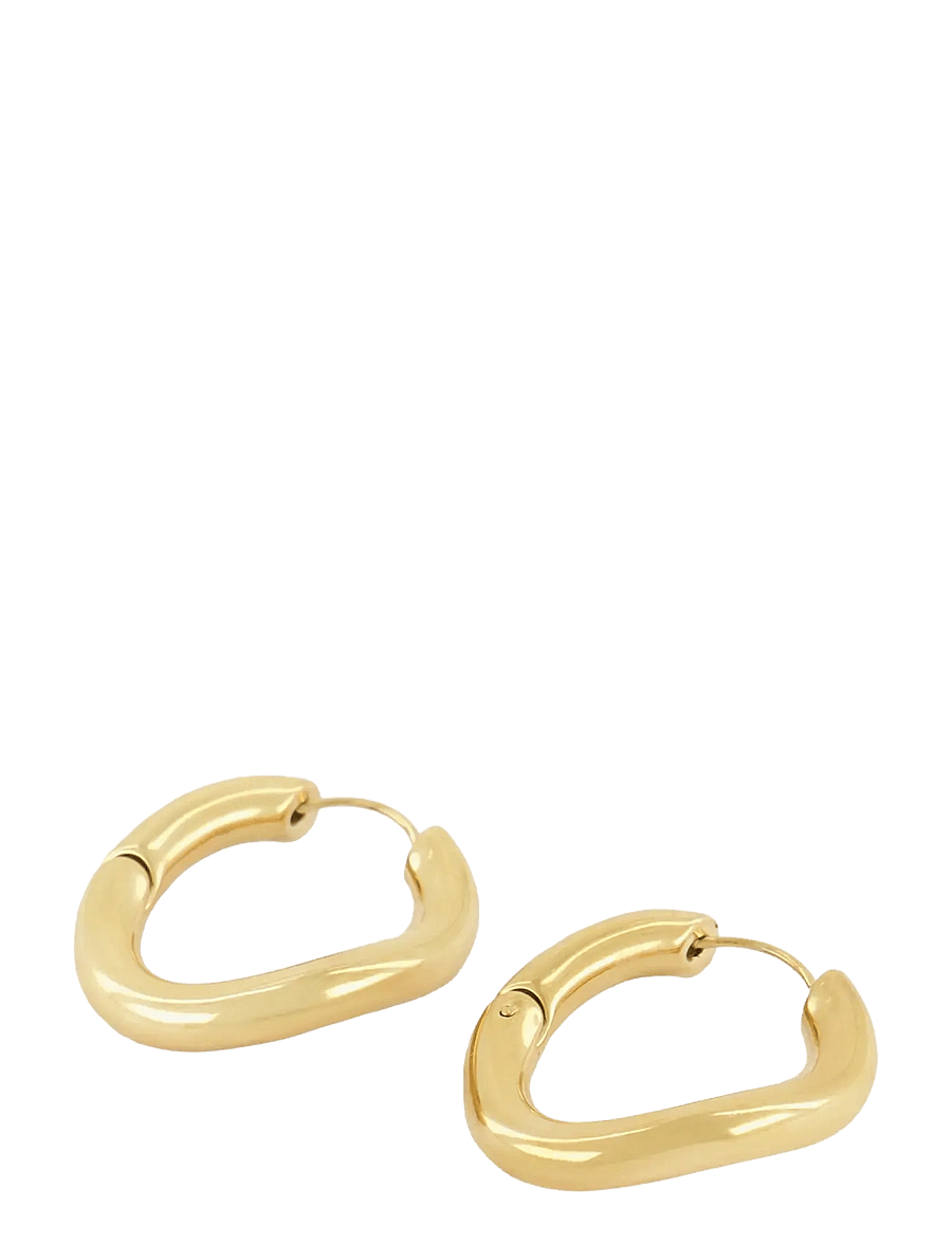My Jewellery - Earrings Chunky chain hoops - kreolen - gold - 2
