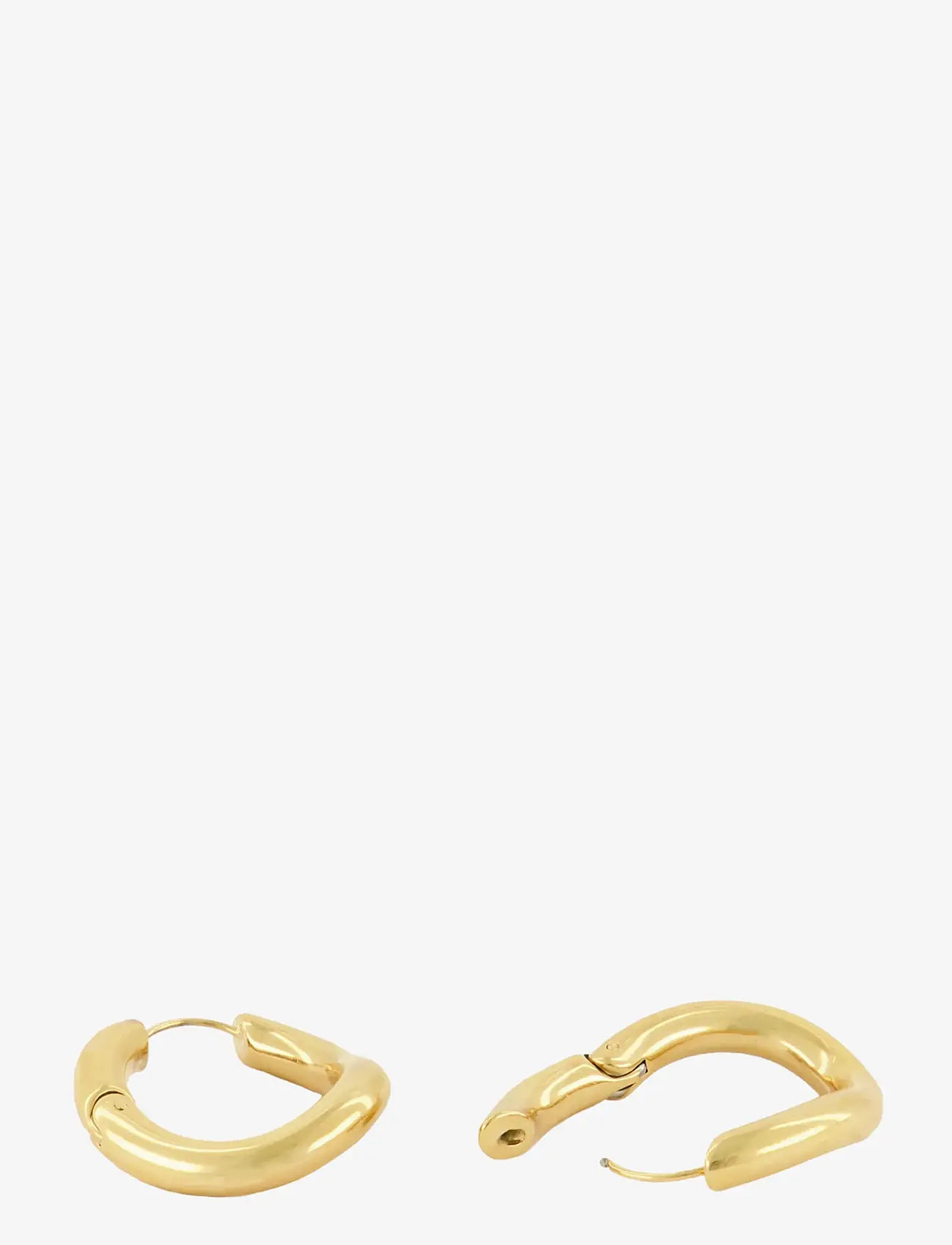 My Jewellery - Earrings Chunky chain hoops - kreolen - gold - 3