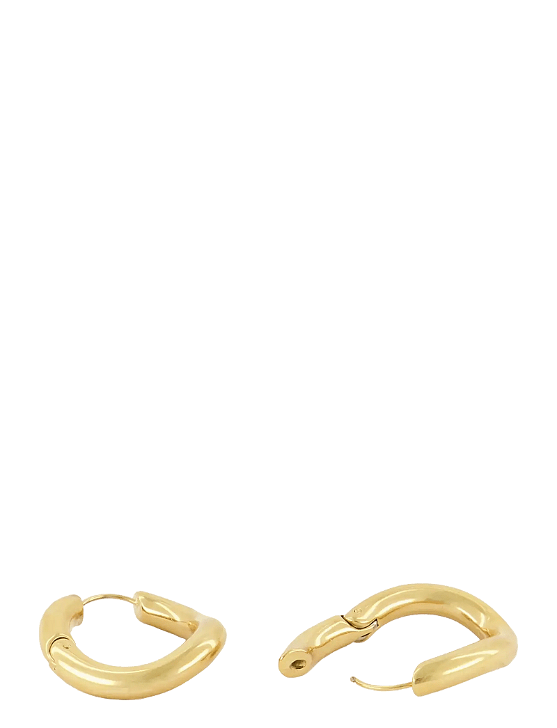 My Jewellery - Earrings Chunky chain hoops - kreolen - gold - 3