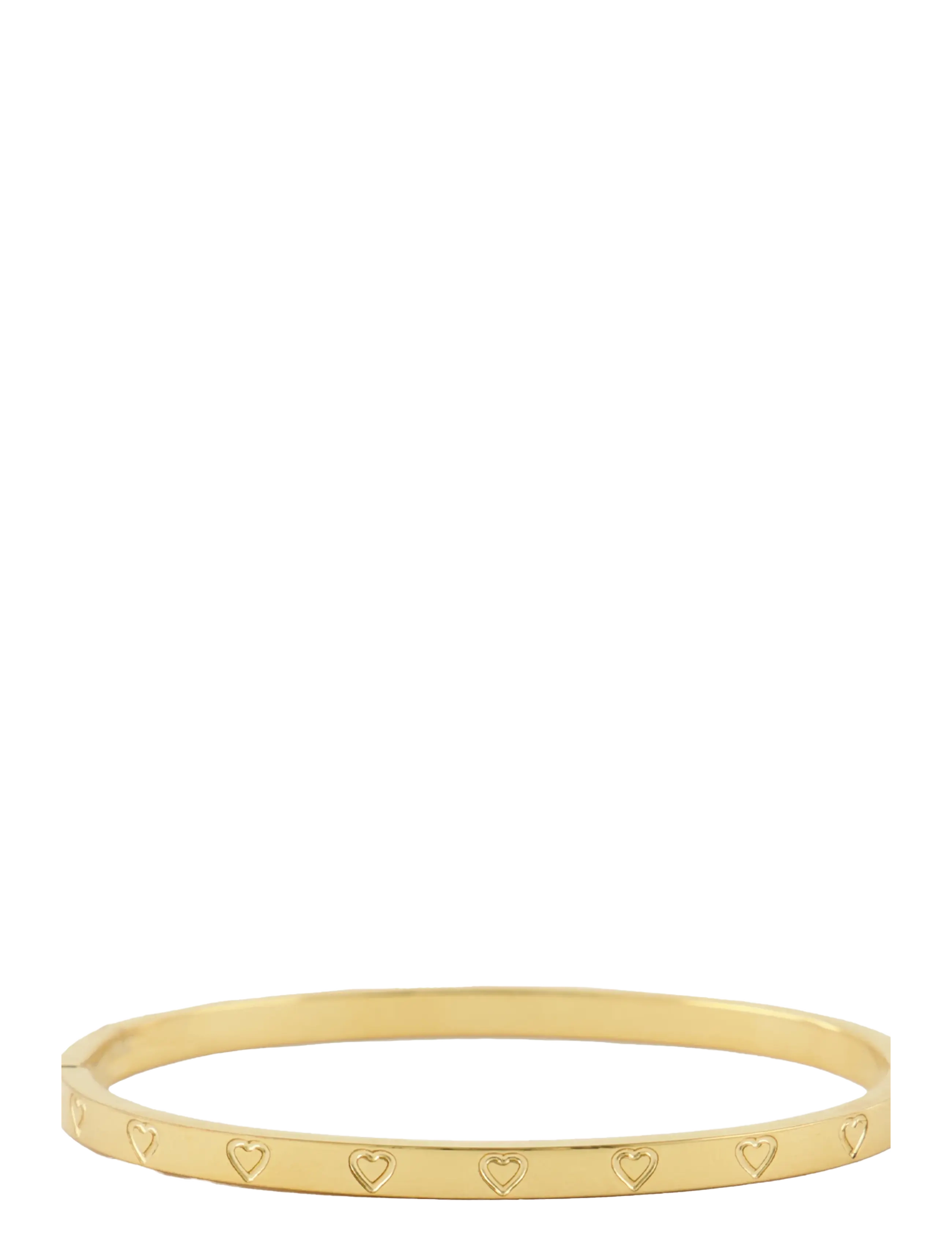 My Jewellery - Bangle engraved hearts - gold - 2