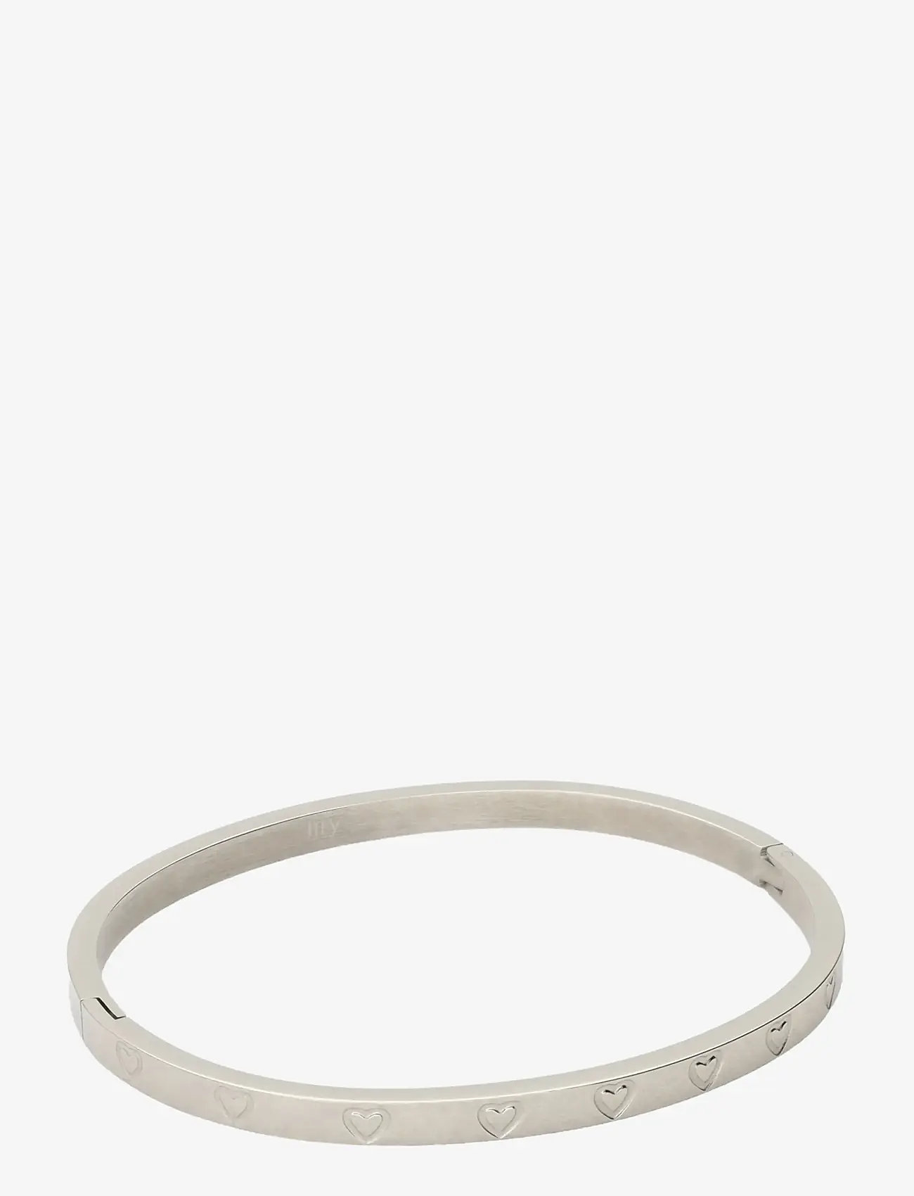 My Jewellery - Bangle engraved hearts - bangles - silver - 0