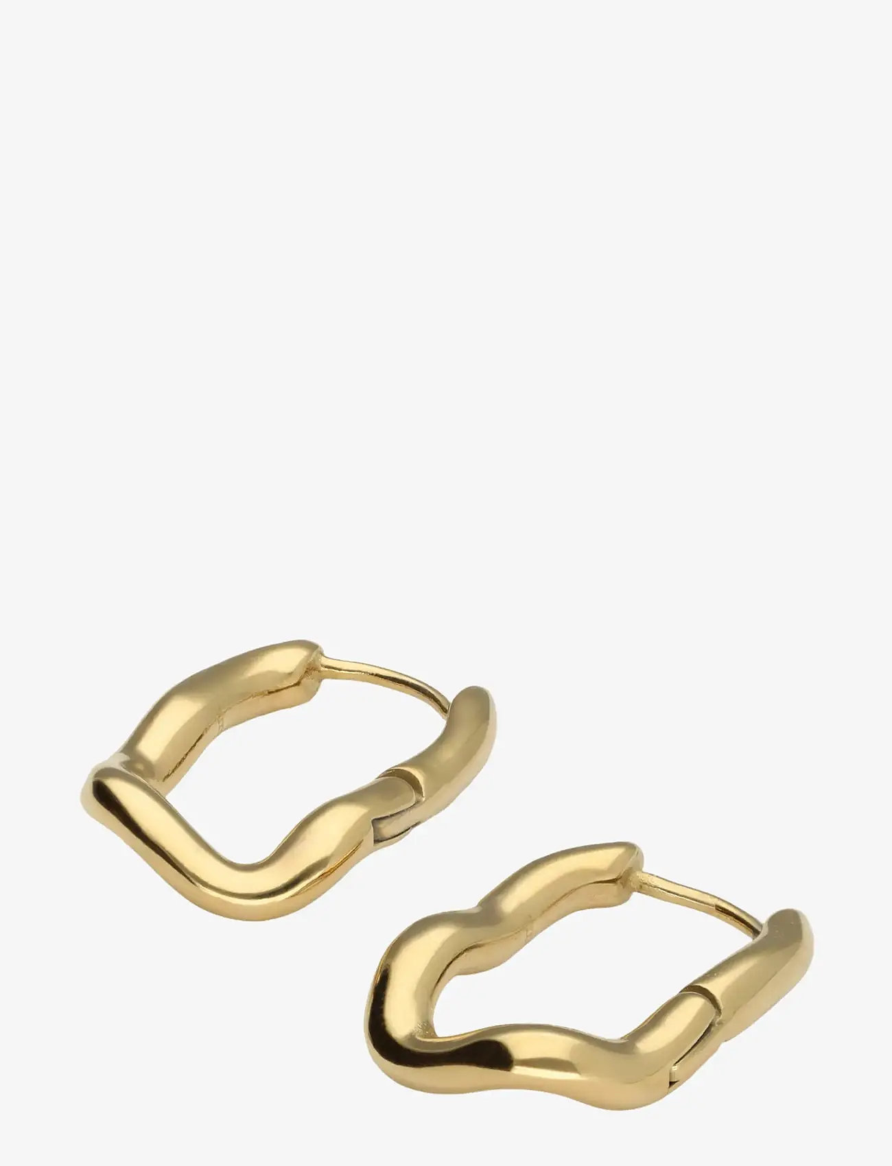 My Jewellery - Earrings swirl effect - hoops - gold - 1