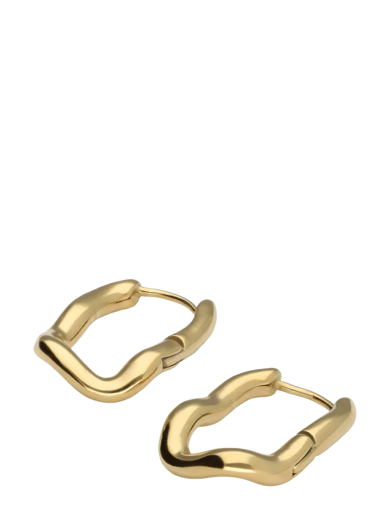 My Jewellery - Earrings swirl effect - gold - 1