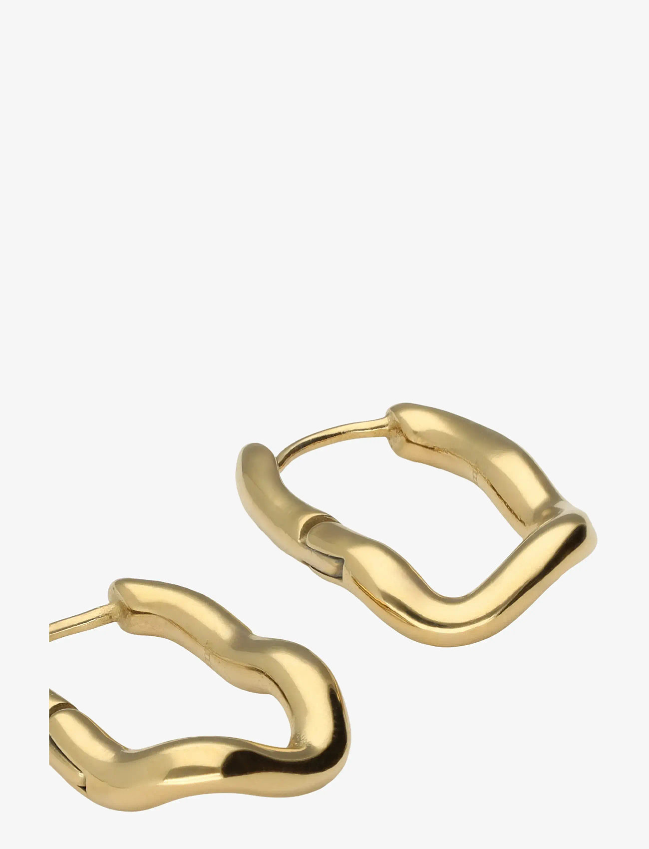 My Jewellery - Earrings swirl effect - hoops - gold - 2