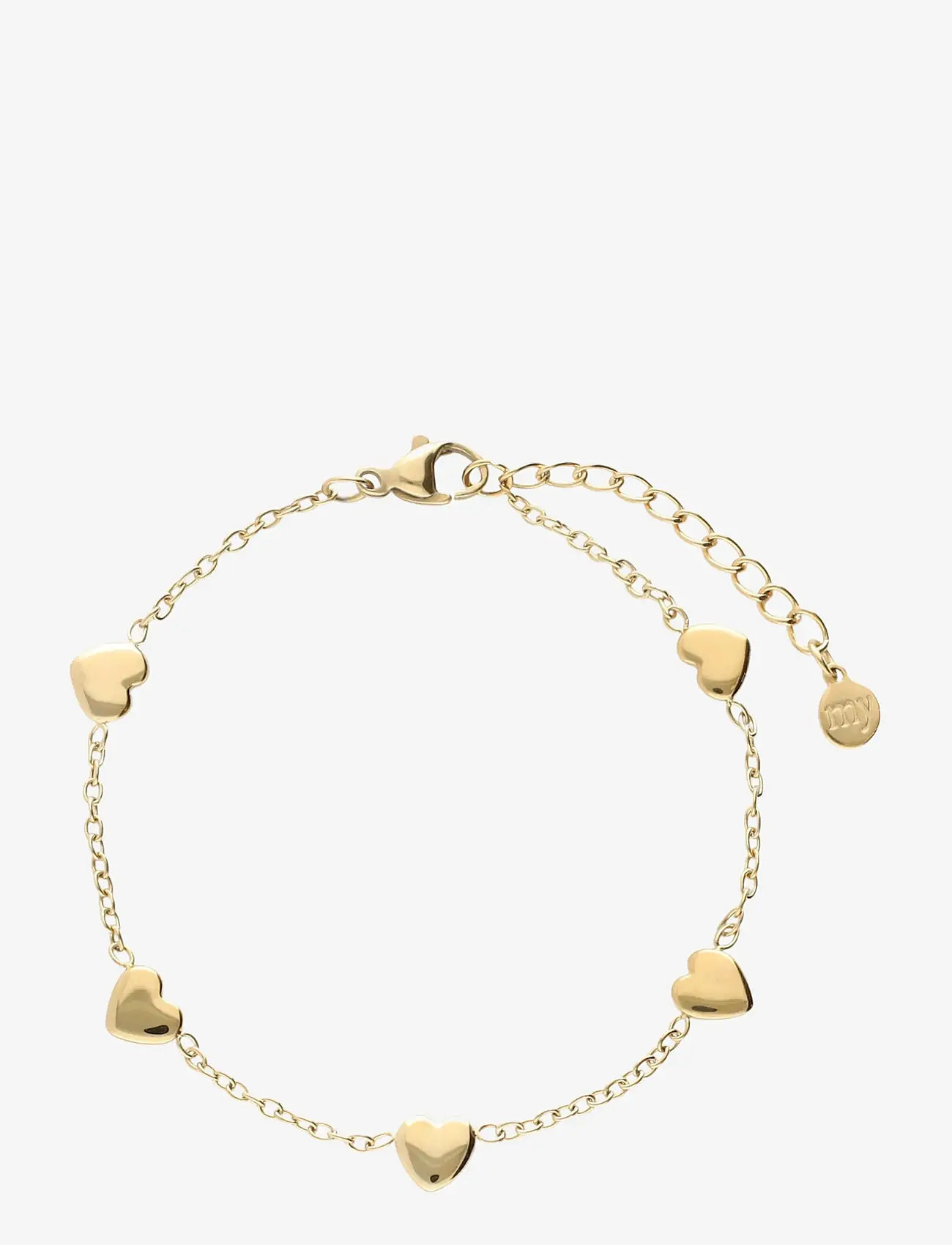 My Jewellery - Bracelet hearts - chain bracelets - gold - 1
