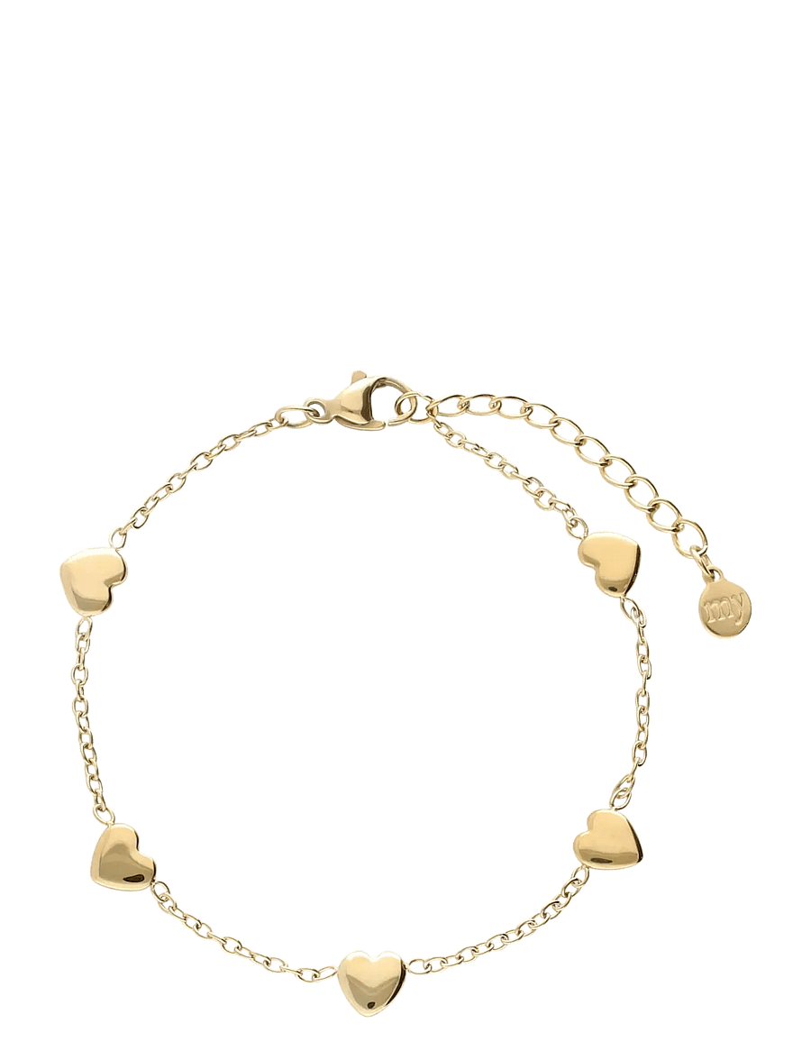 My Jewellery - Bracelet hearts - käeketid - gold - 1