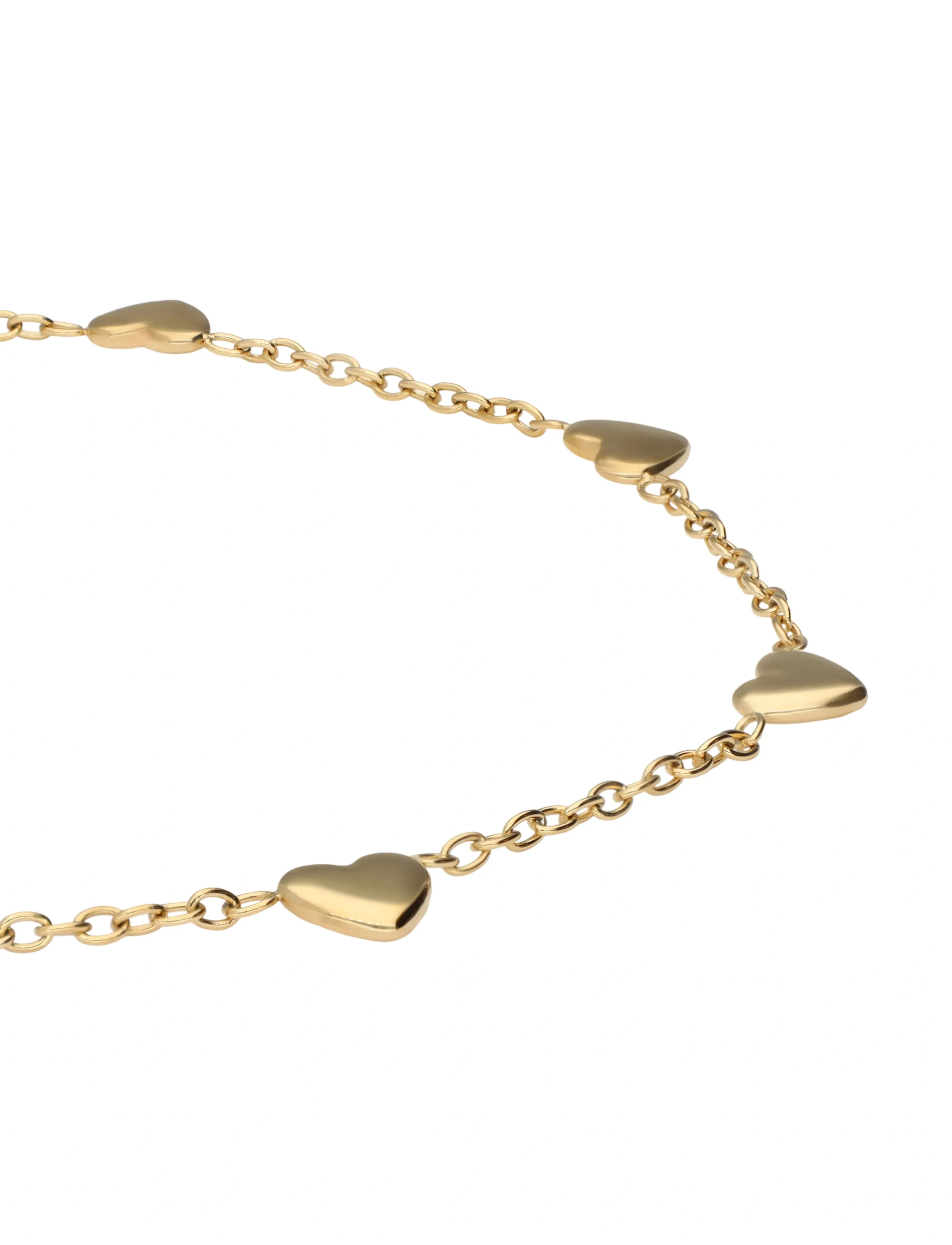 My Jewellery - Bracelet hearts - kædearmbånd - gold - 2