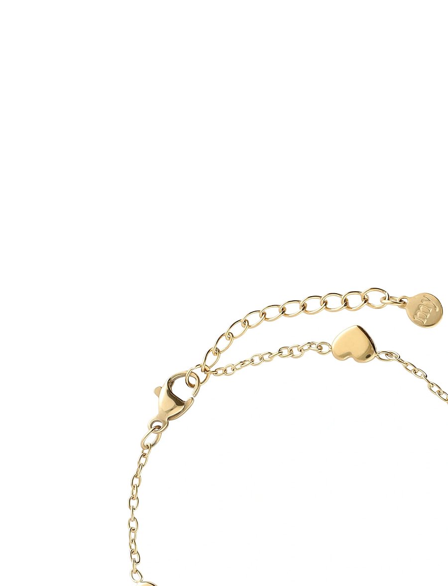 My Jewellery - Bracelet hearts - käeketid - gold - 3
