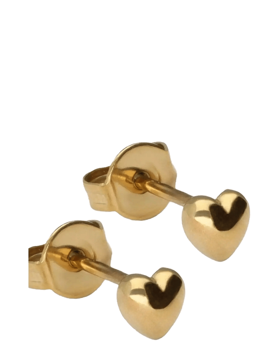 My Jewellery - Ear studs heart - gold - 2