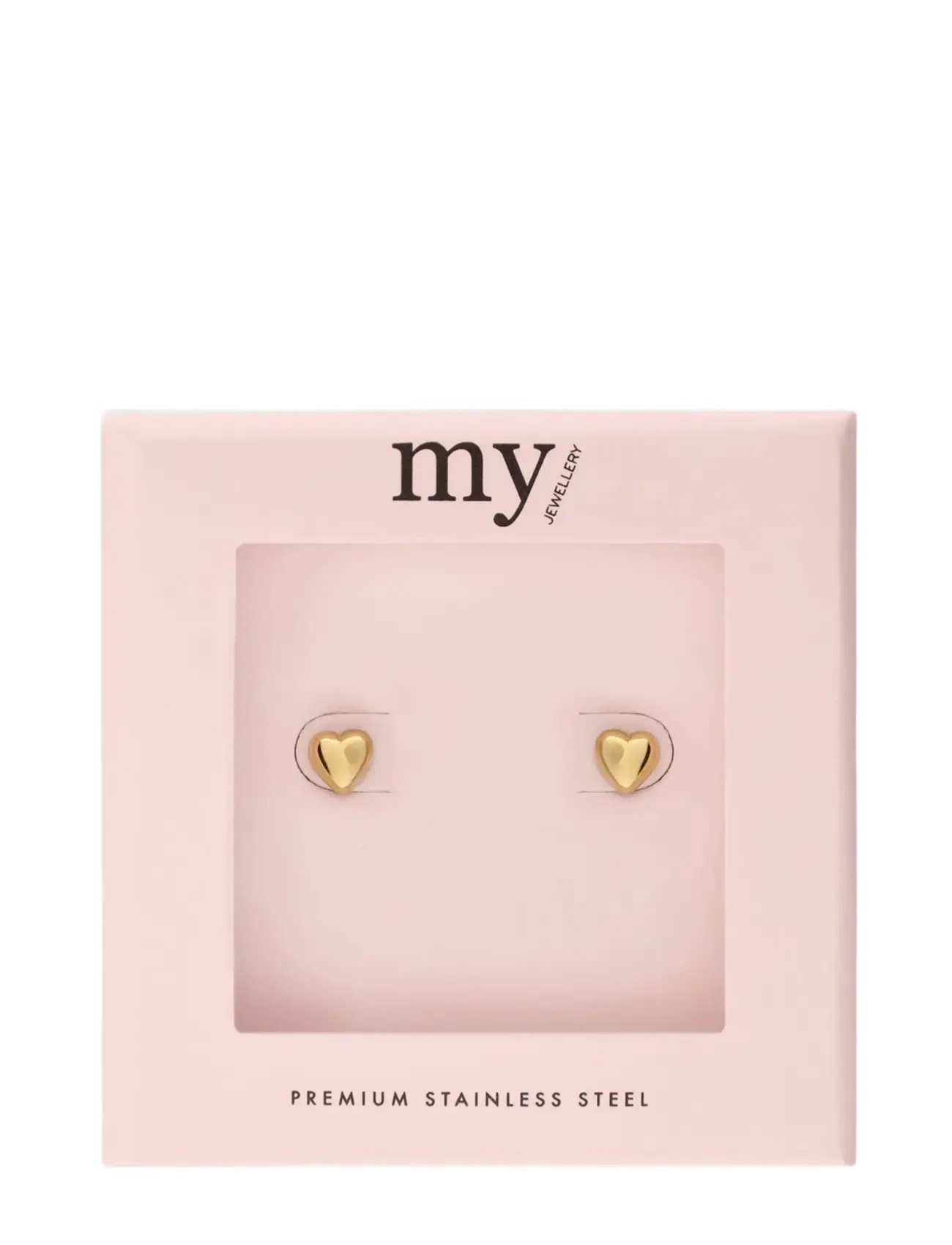 My Jewellery - Ear studs heart - gold - 3