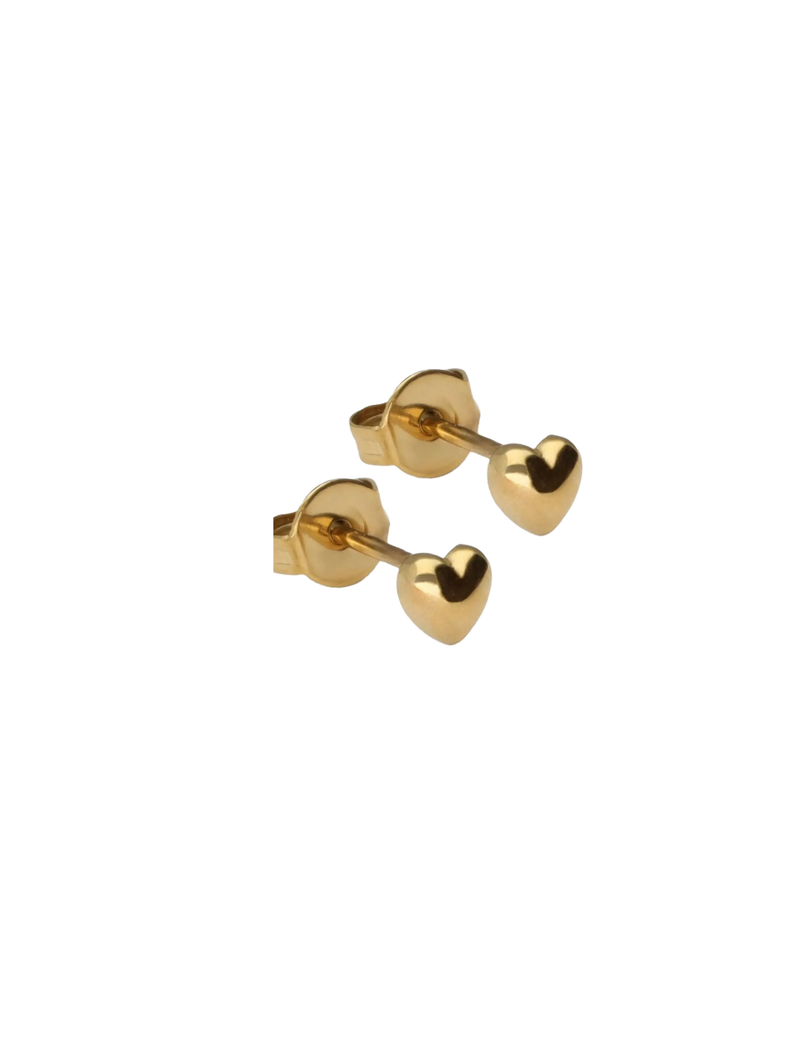 My Jewellery - Ear studs heart - gold - 4