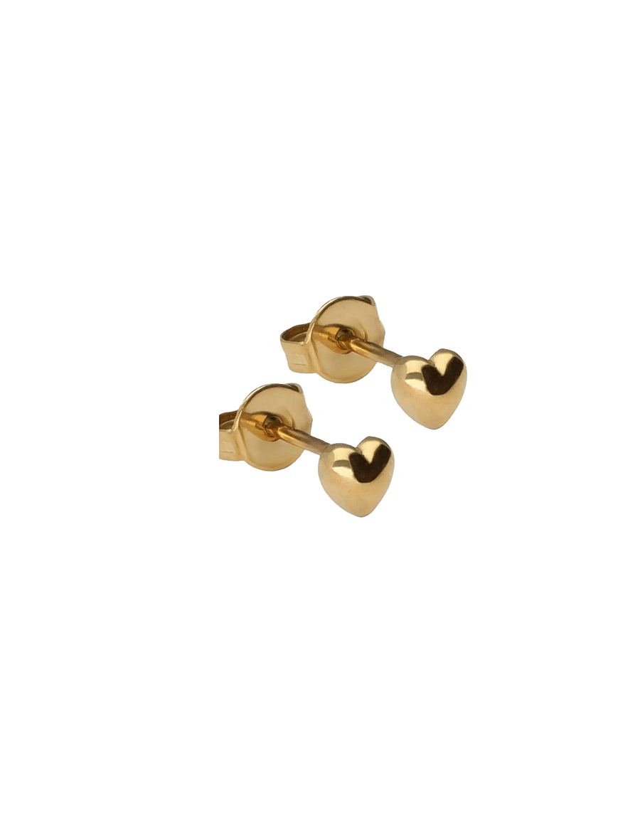 My Jewellery - Ear studs heart - gold - 4