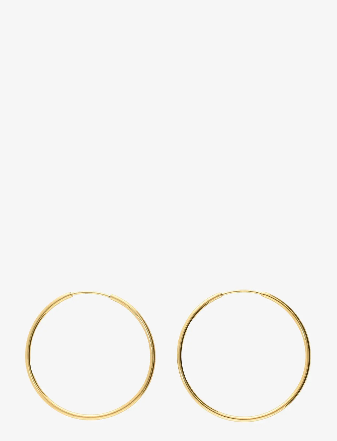 My Jewellery - Earrings hoops big - hoops kõrvarõngad - gold - 0